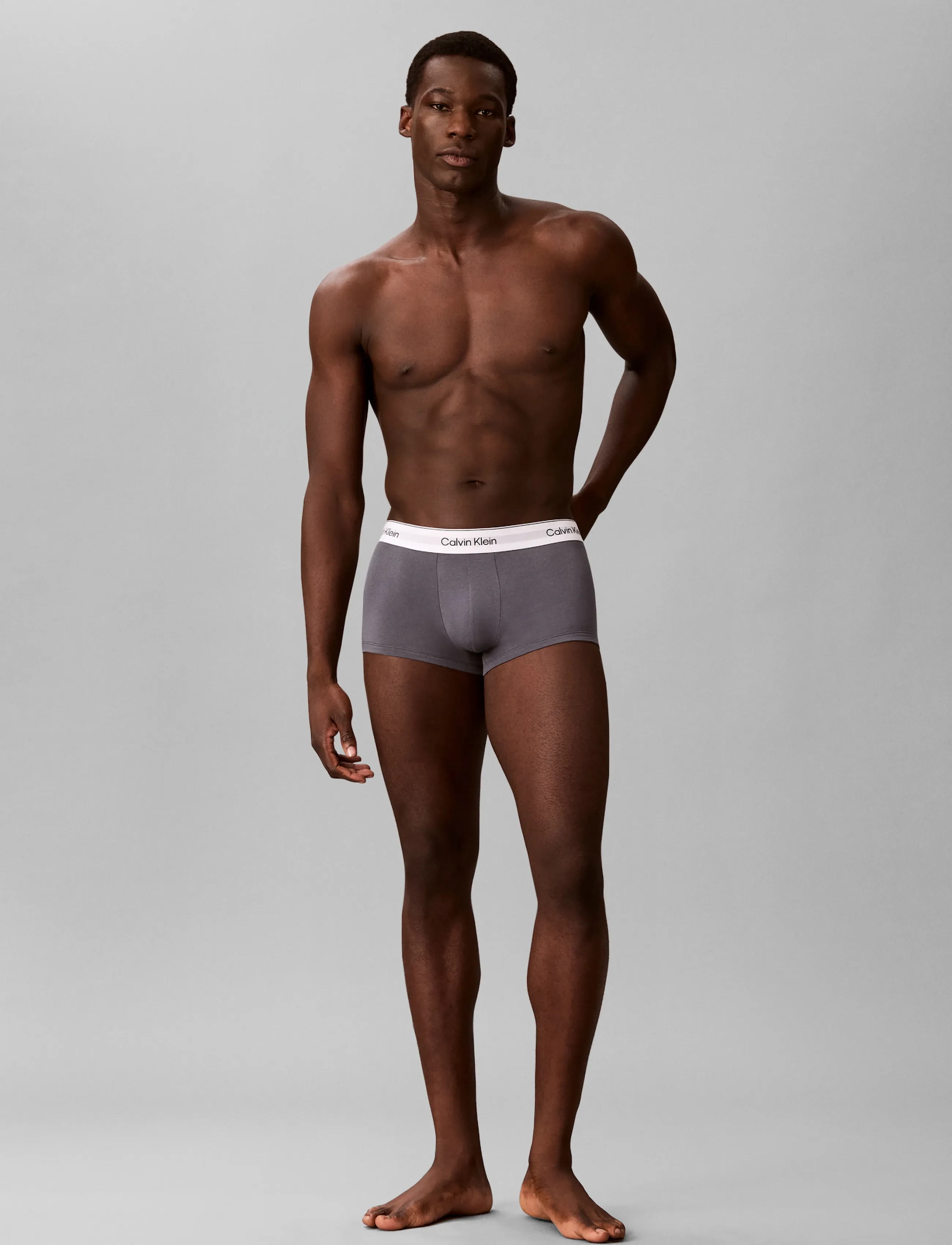 Calvin Klein Low Rise Trunk 3Pk, XS, White, Undertøj > Boksere, Herre