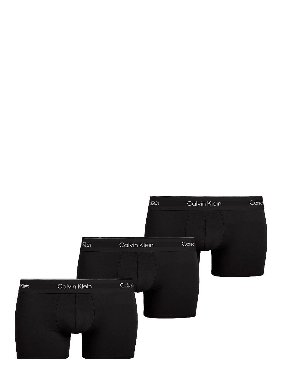 Calvin Klein - LOW RISE TRUNK 3PK - multipack underpants - black w dtm wb - 1