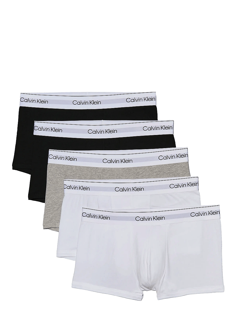 Calvin Klein - LOW RISE TRUNK 5PK - multipakk aluspüksid - black w white wb white black w wh - 1