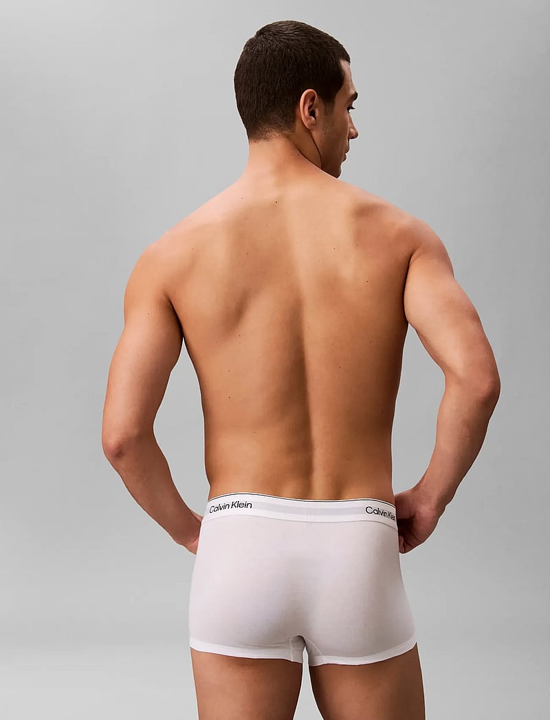 Calvin Klein - LOW RISE TRUNK 5PK - unterhosen im multipack - black w white wb white black w wh - 3