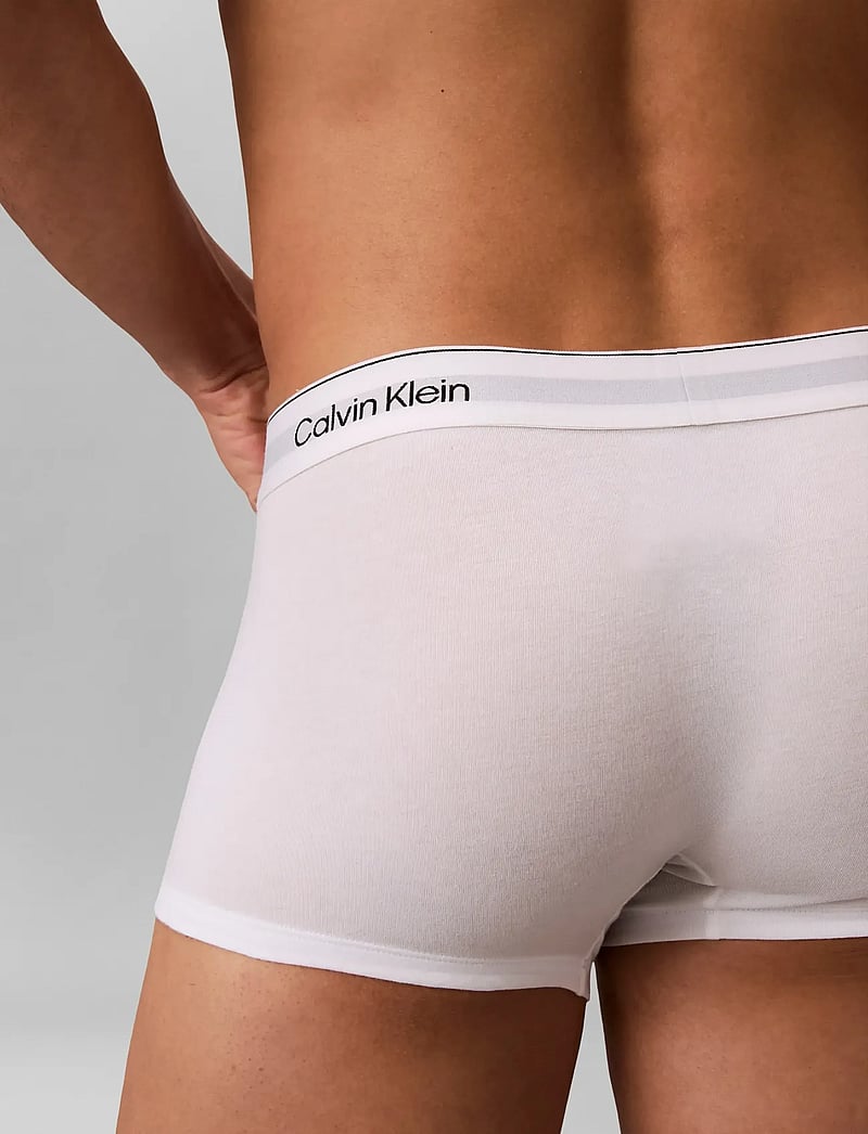 Calvin Klein - LOW RISE TRUNK 5PK - unterhosen im multipack - black w white wb white black w wh - 5