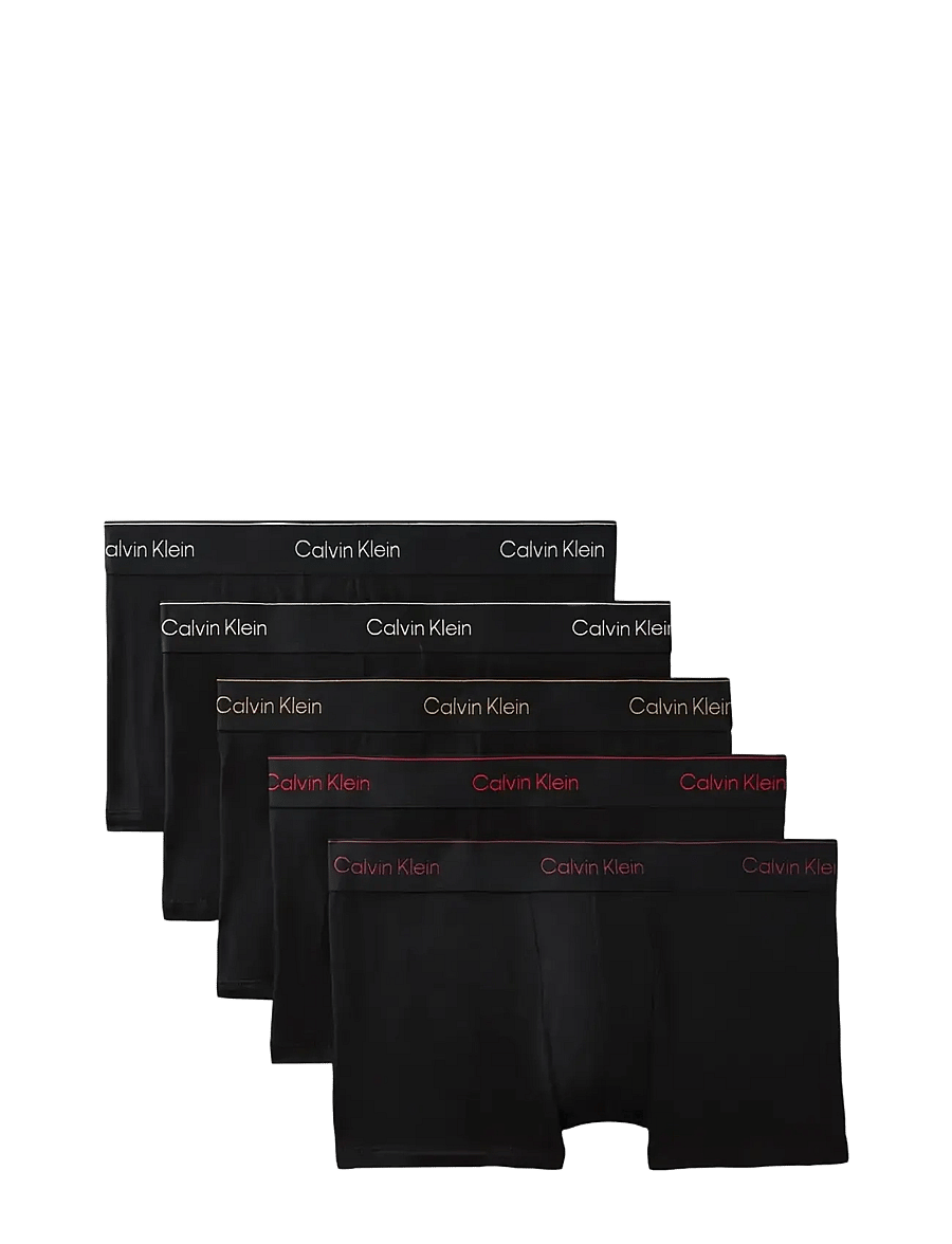Calvin Klein - LOW RISE TRUNK 5PK - multipack kalsonger - black bodies w biscotti establishe - 1