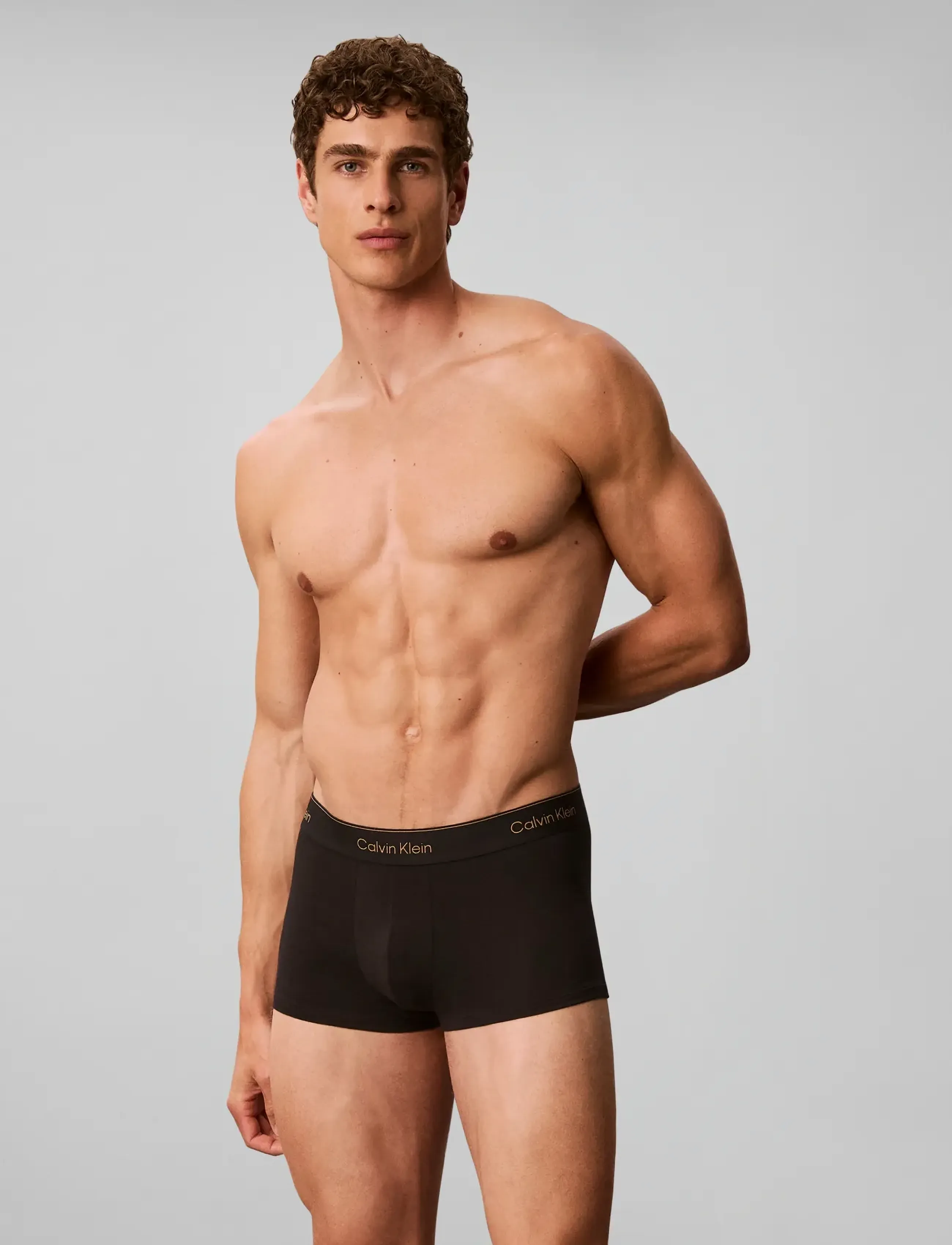 Calvin Klein - LOW RISE TRUNK 5PK - multipack kalsonger - black bodies w  biscotti establishe - 0