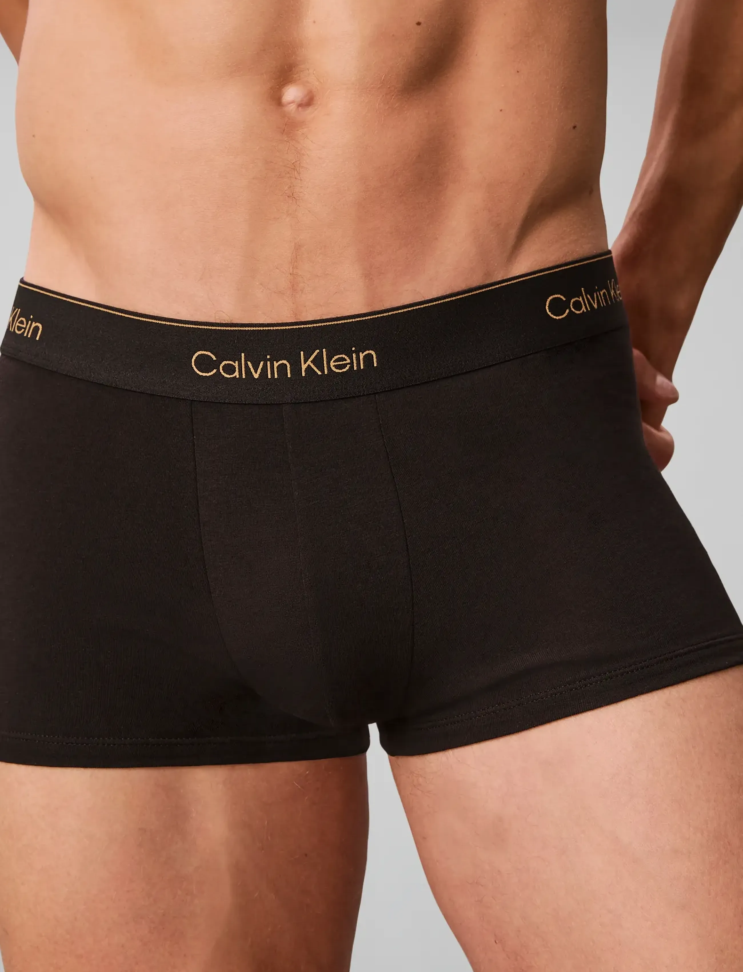 Calvin Klein - LOW RISE TRUNK 5PK - multipack kalsonger - black bodies w  biscotti establishe - 2