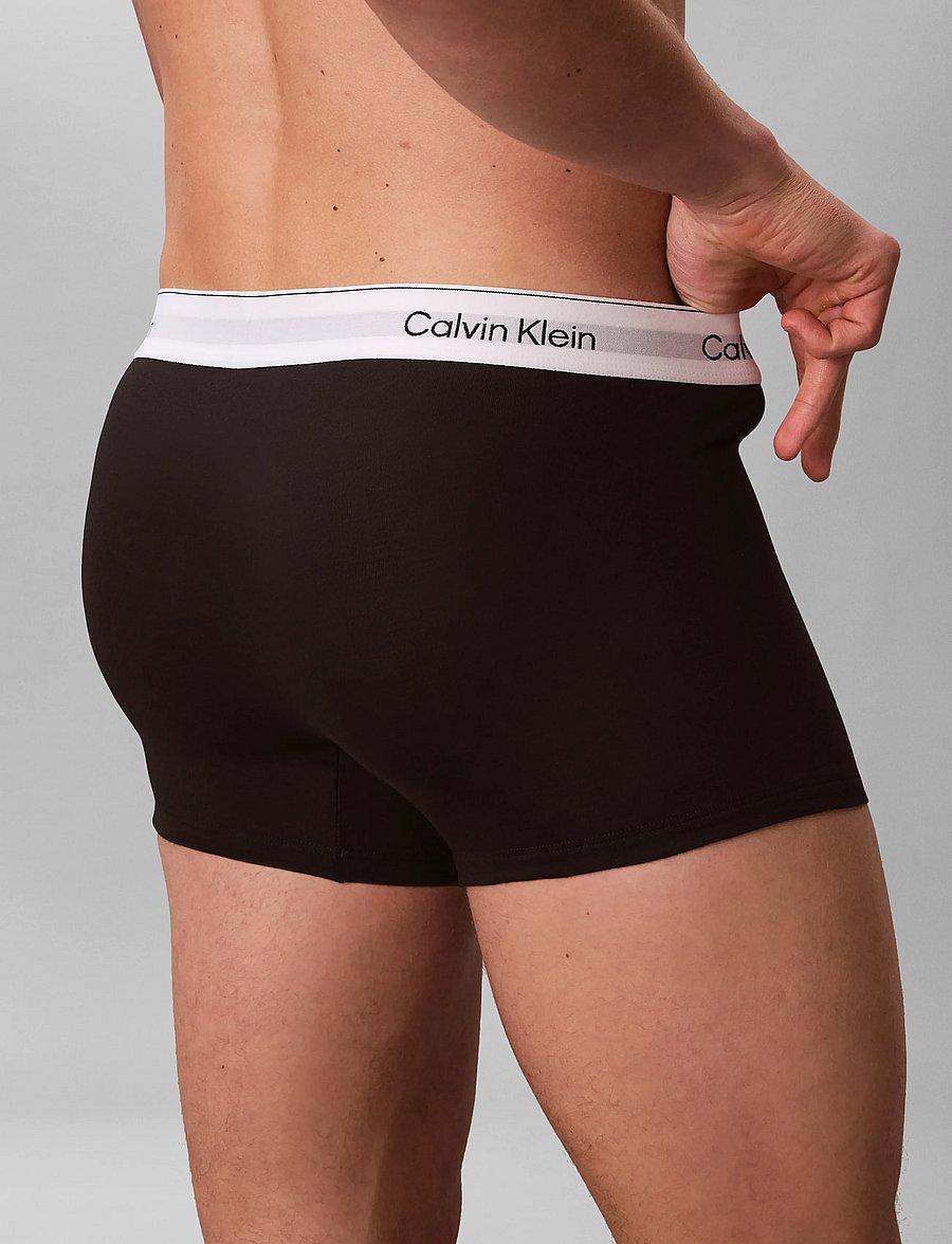 Calvin Klein - TRUNK 3PK - aluspükste mitmikpakk - grey heather white black - 5