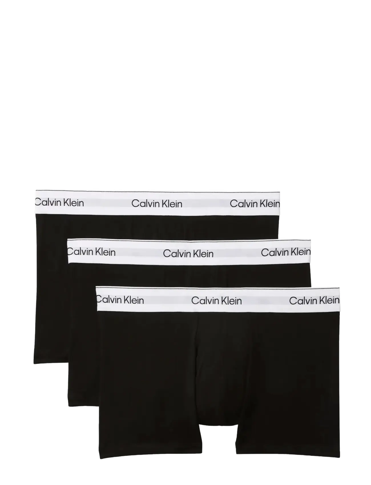 Calvin Klein - TRUNK 3PK - bokserki - black black black - 2