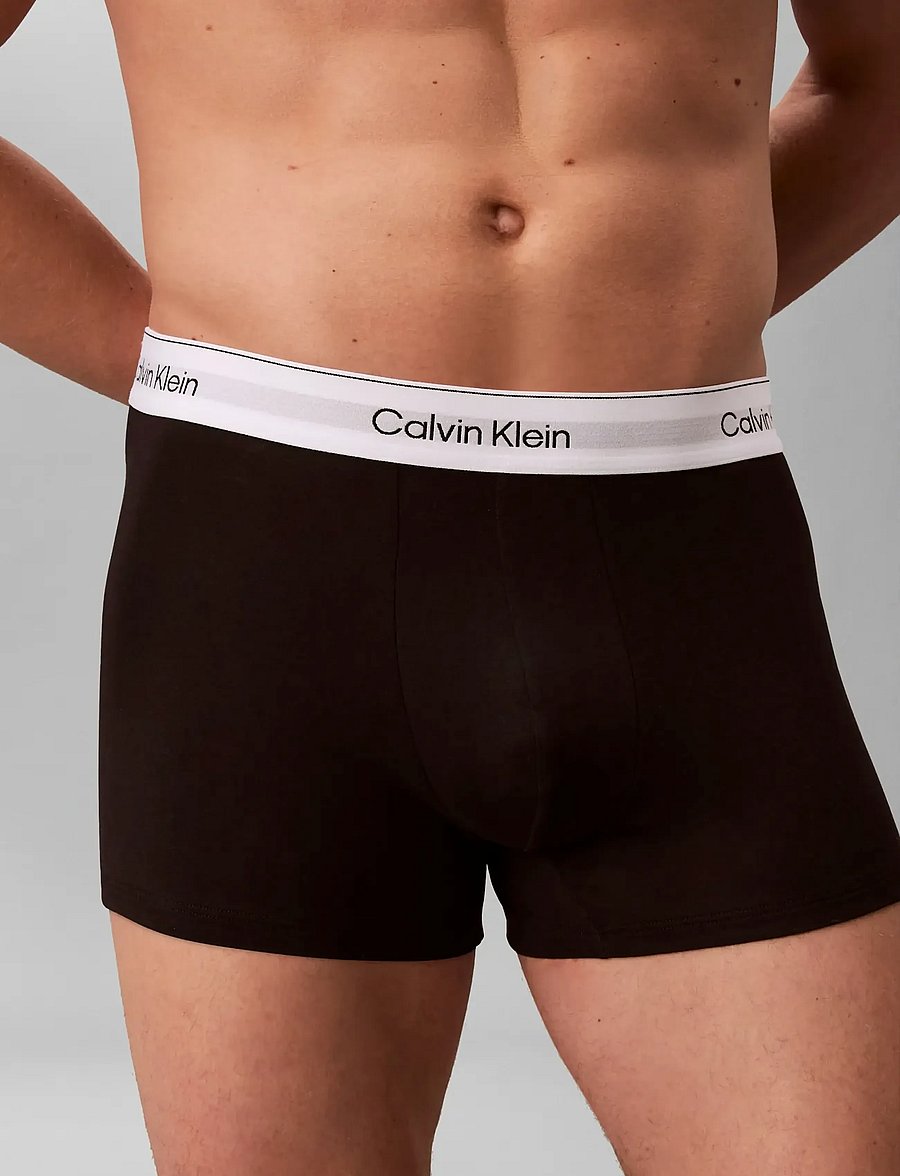 Calvin Klein - TRUNK 3PK - aluspükste mitmikpakk - black black black - 5