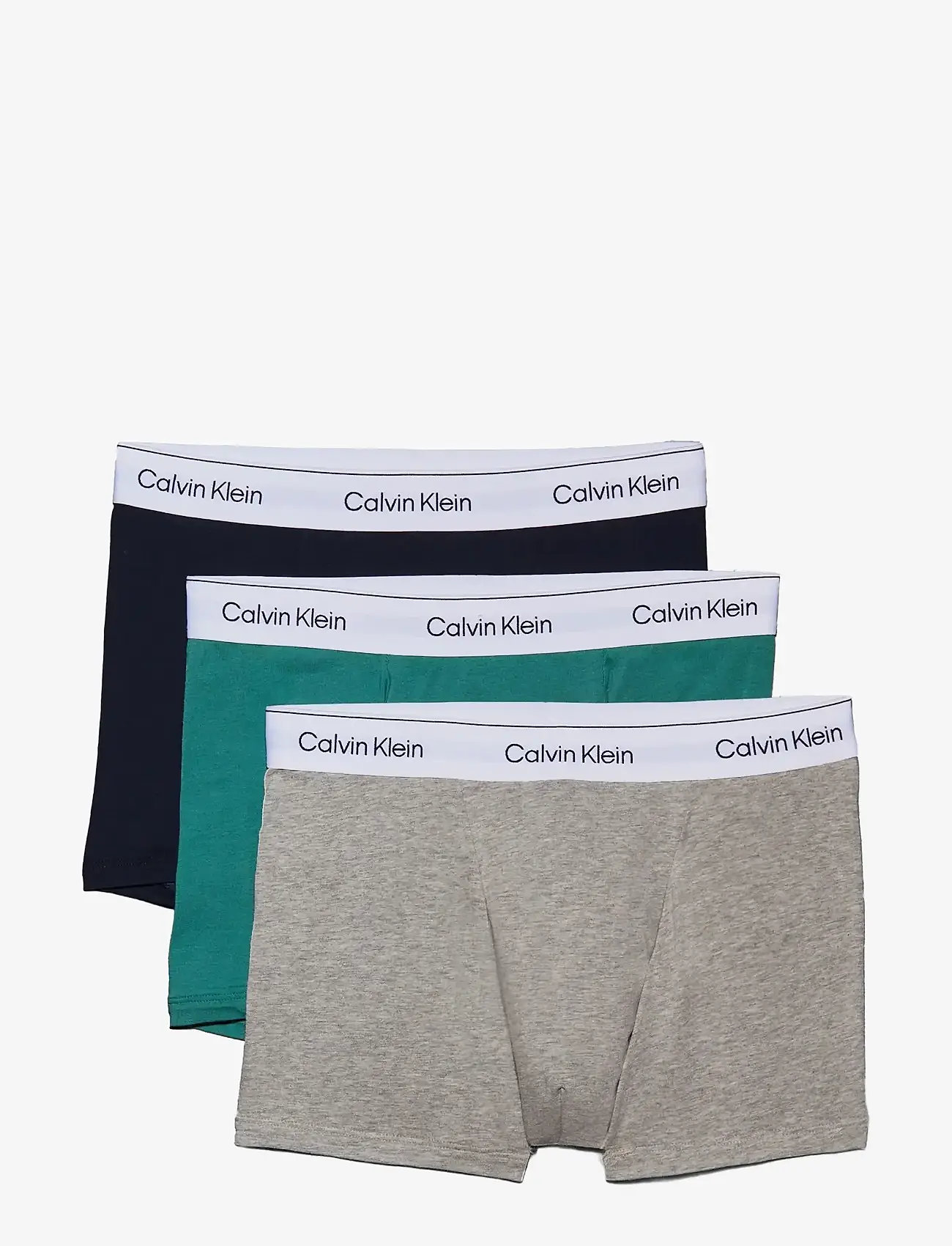 Calvin Klein - TRUNK 3PK - multipack kalsonger - black glacier blue bell - 1