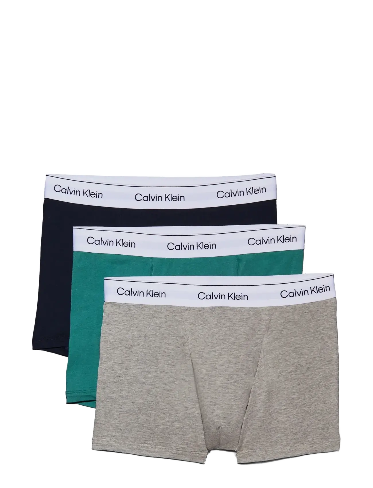 Calvin Klein TRUNK 3PK - Bielizna - BLACK GLACIER BLUE BELL / multi