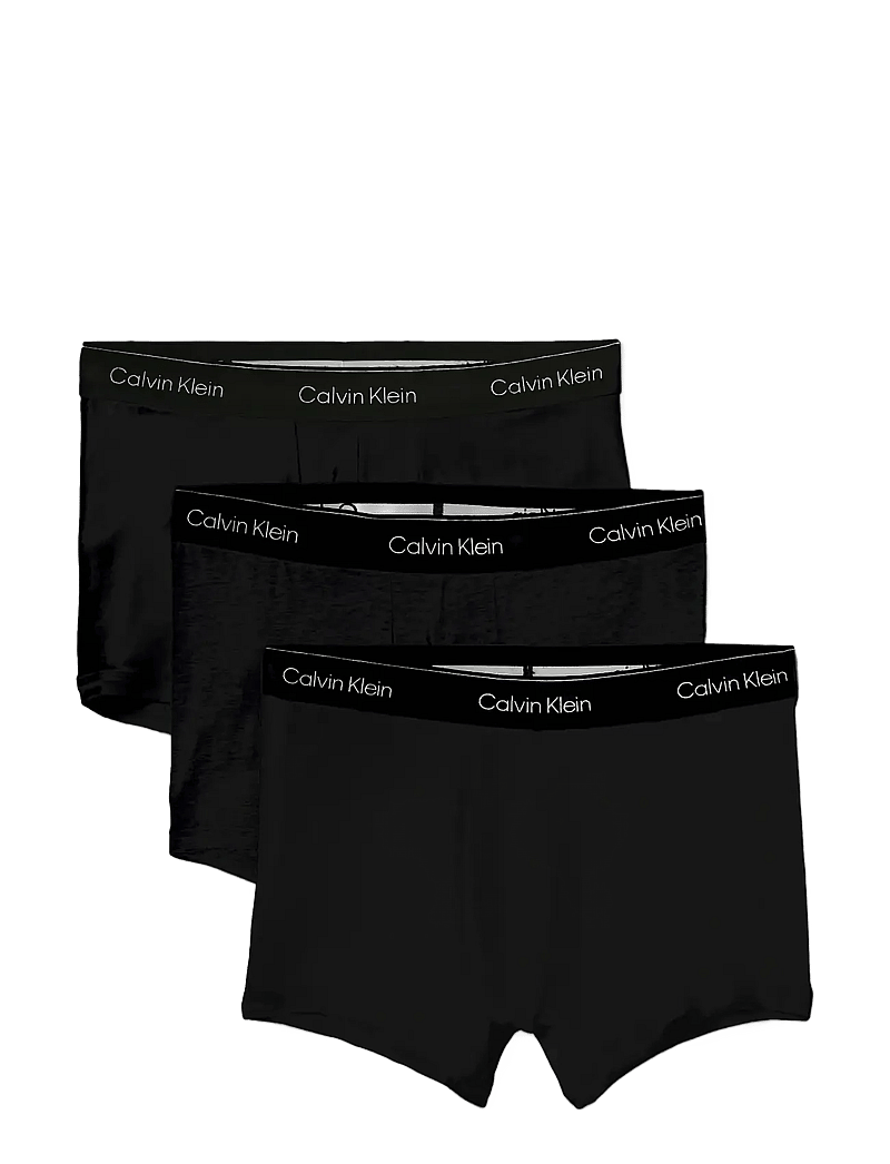 Calvin Klein - TRUNK 3PK - multipack kalsonger - black w dtm wb - 1