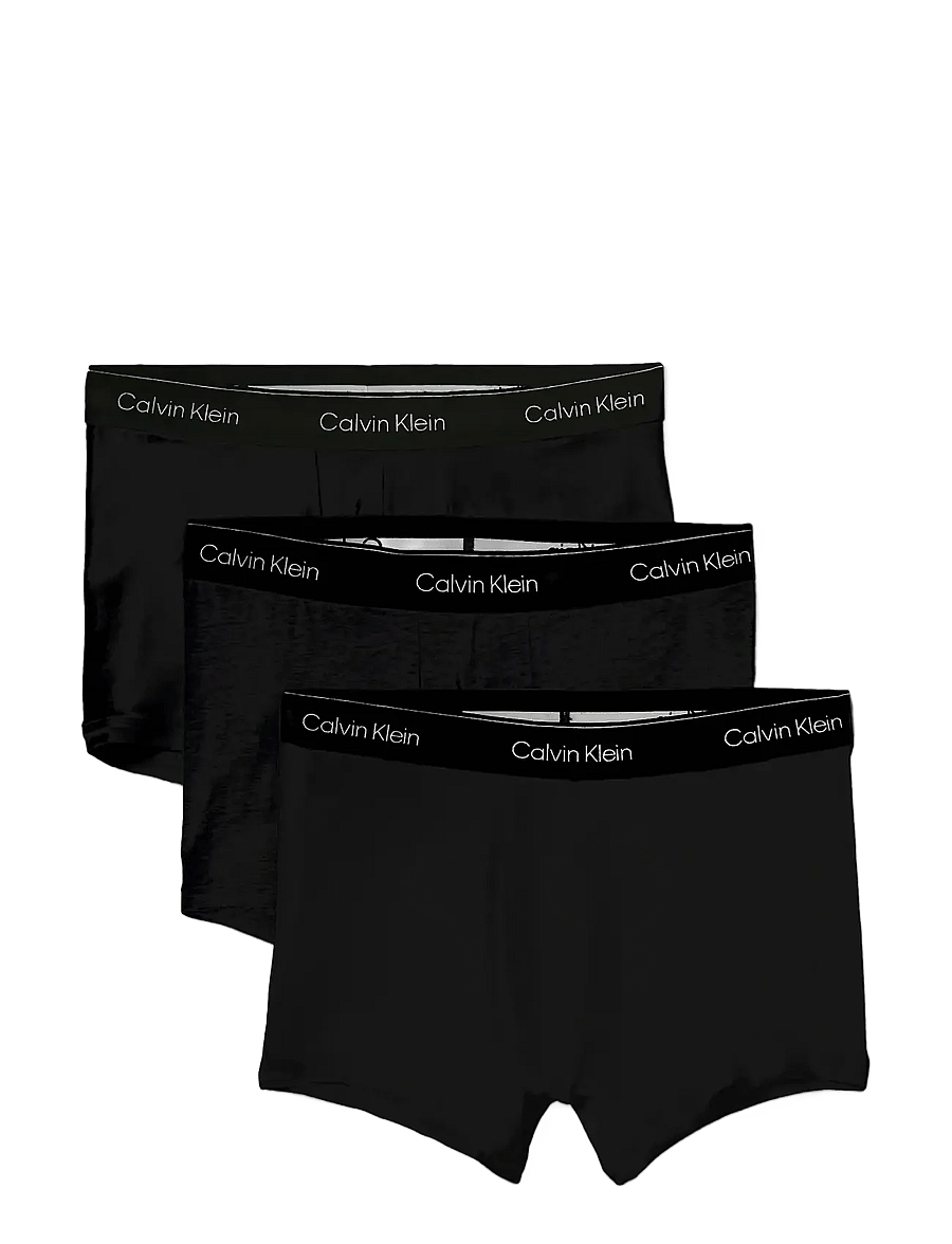 Calvin Klein - TRUNK 3PK - multipack underbukser - black w dtm wb - 1