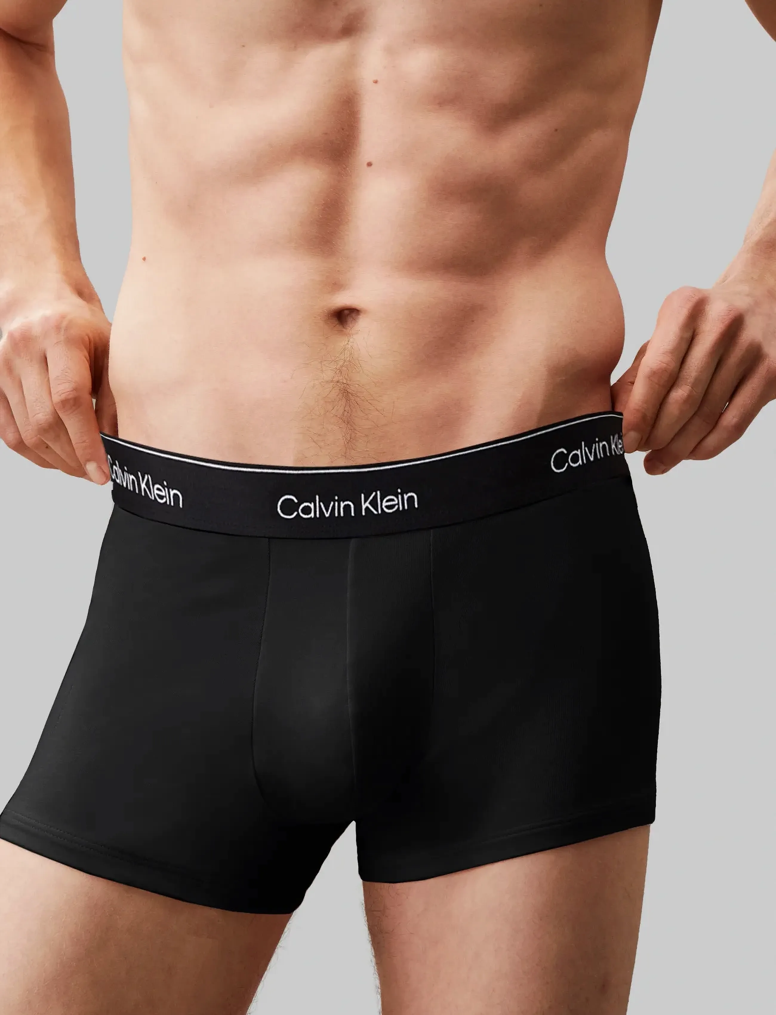 Calvin Klein - TRUNK 3PK - multipack underbukser - black w  dtm wb - 4