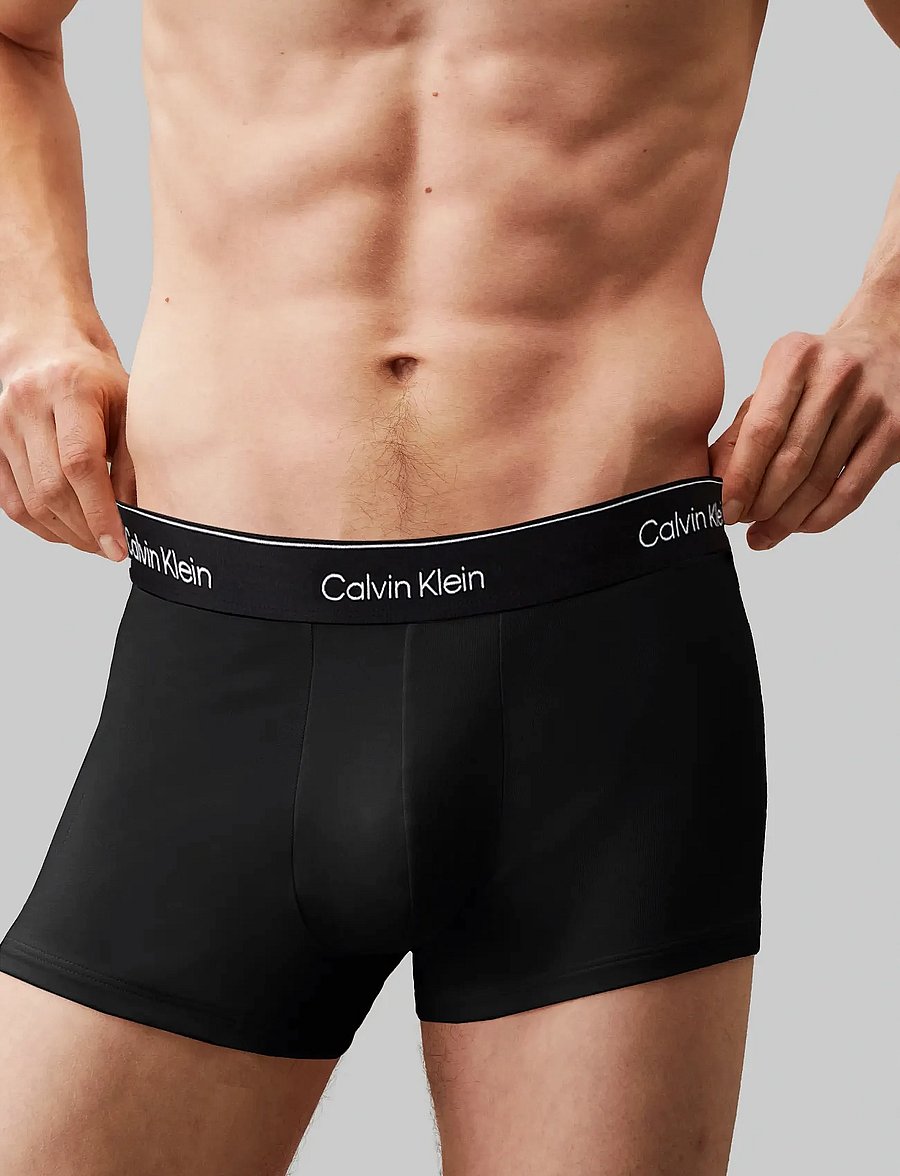 Calvin Klein - TRUNK 3PK - multipack underbukser - black w dtm wb - 4