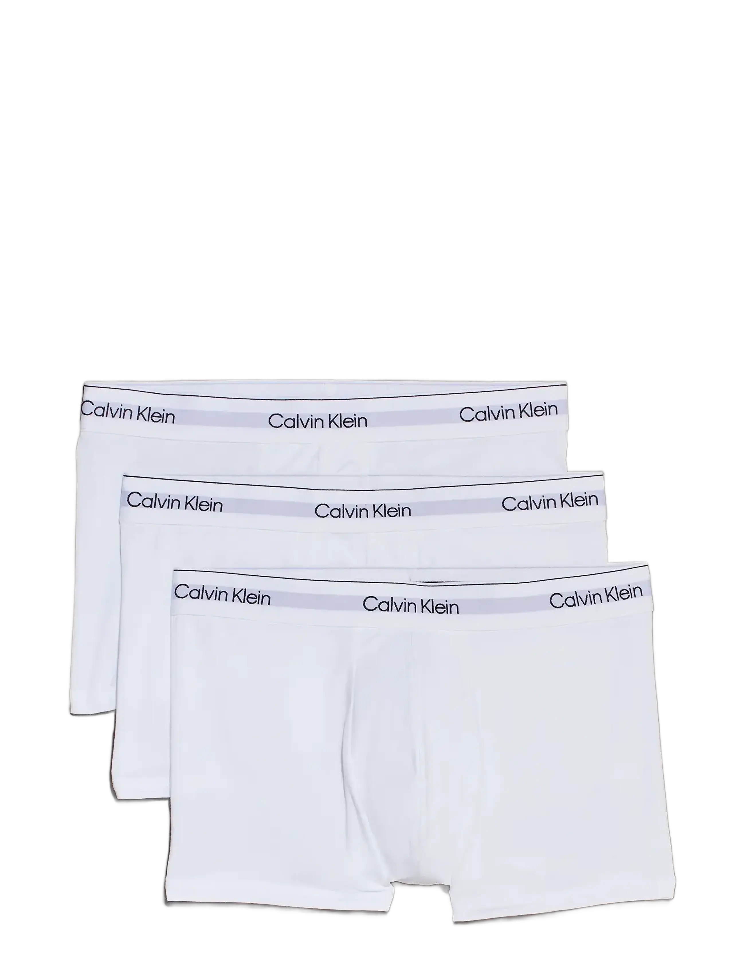 Calvin Klein TRUNK 3PK - Bielizna - WHITE WHITE WHITE / white