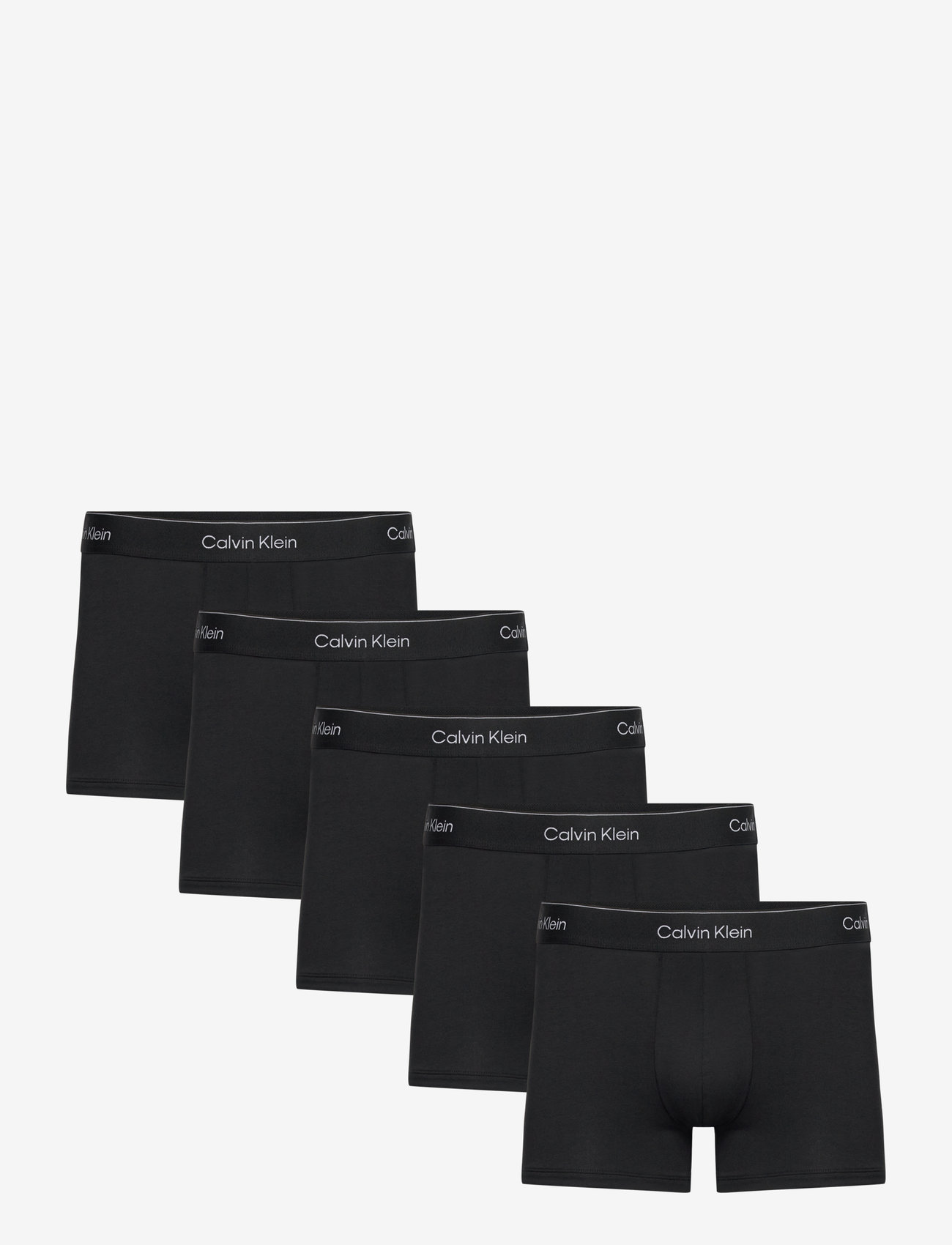 Calvin Klein - TRUNK 5PK - multipack kalsonger - black w dtm wb - 1