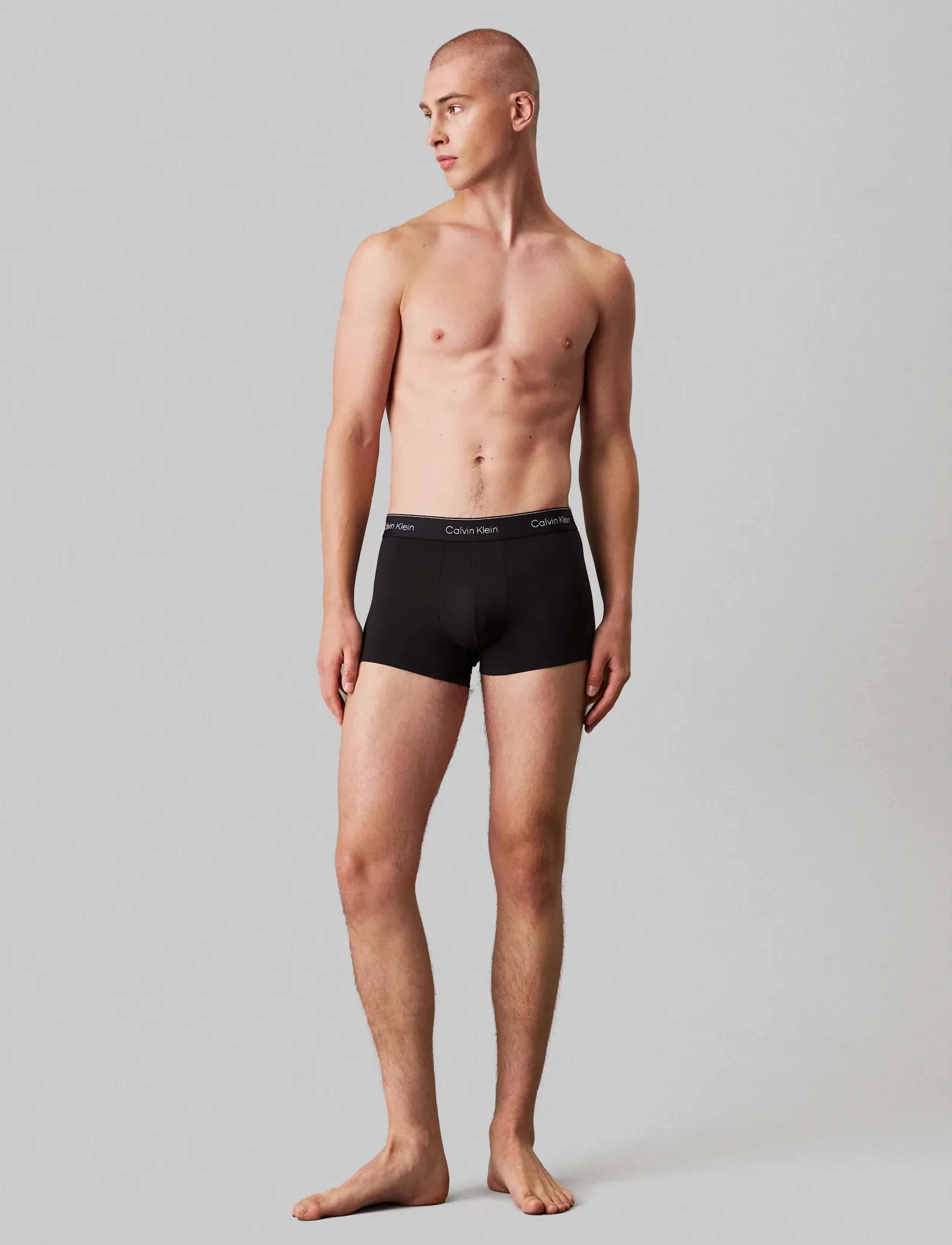Calvin Klein - TRUNK 5PK - boxer briefs - black w dtm wb - 2