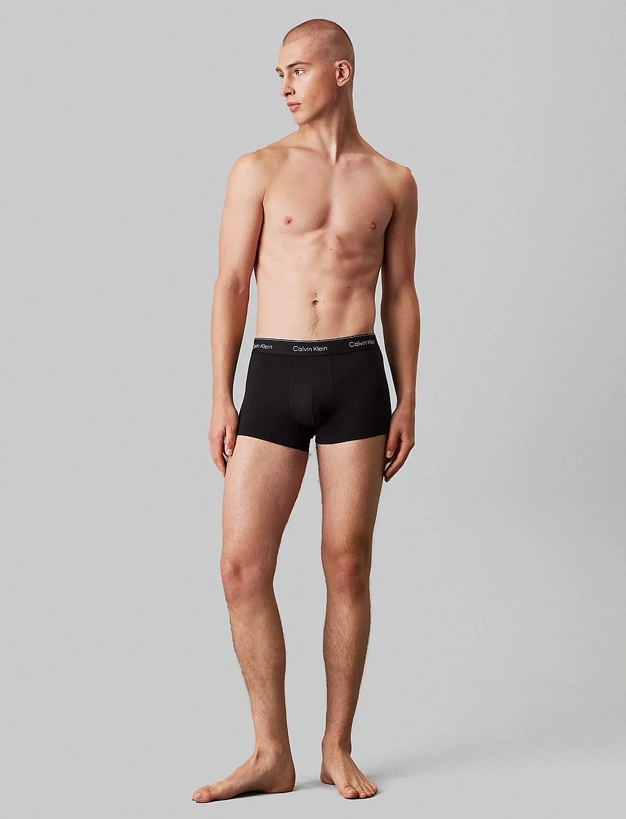 Calvin Klein - TRUNK 5PK - multipakk aluspüksid - black w dtm wb - 2