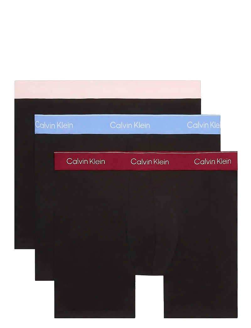 Calvin Klein - BOXER BRIEF 3PK - multipack underbukser - black bodies w fall berry frozen f - 0