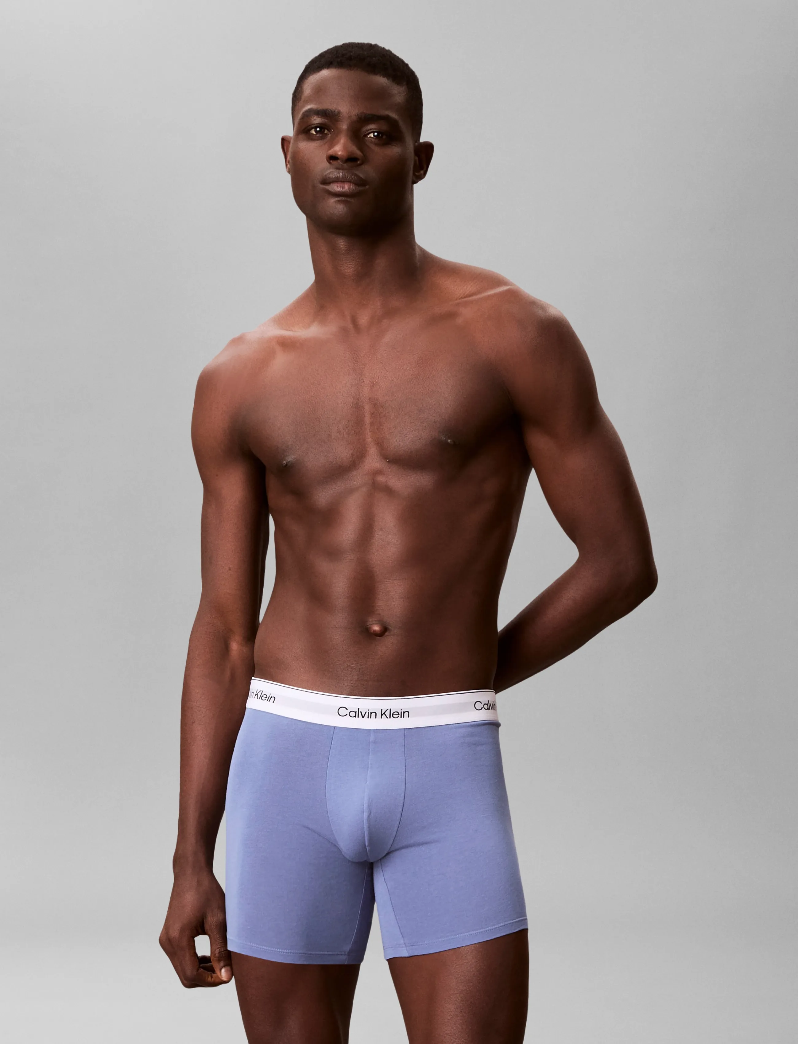 Calvin Klein Boxer Brief 3Pk, Mænd, Boxer Briefs, Blå, Str: XS