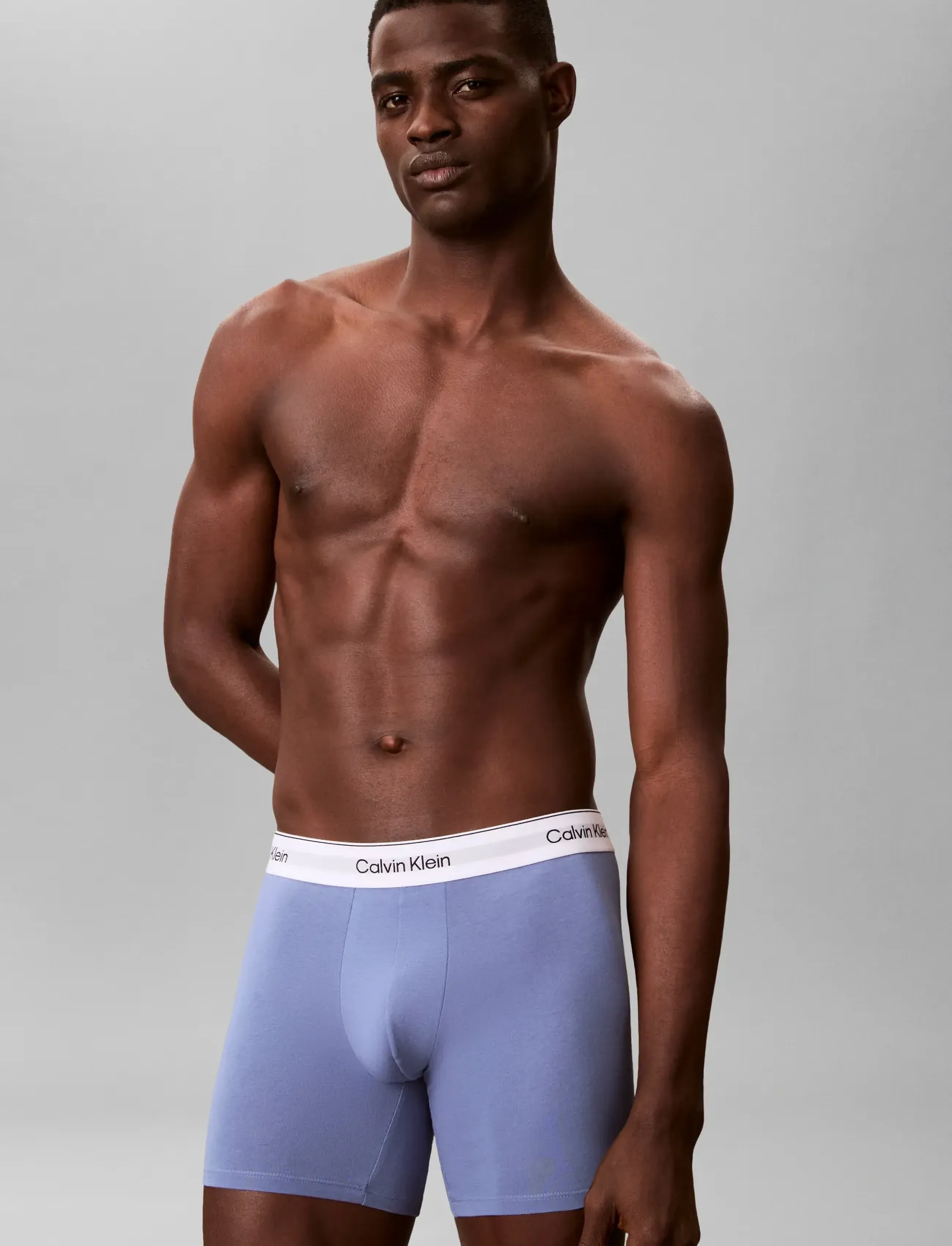 Calvin Klein - BOXER BRIEF 3PK - multipack underbukser - white blue tulip turbulence - 4
