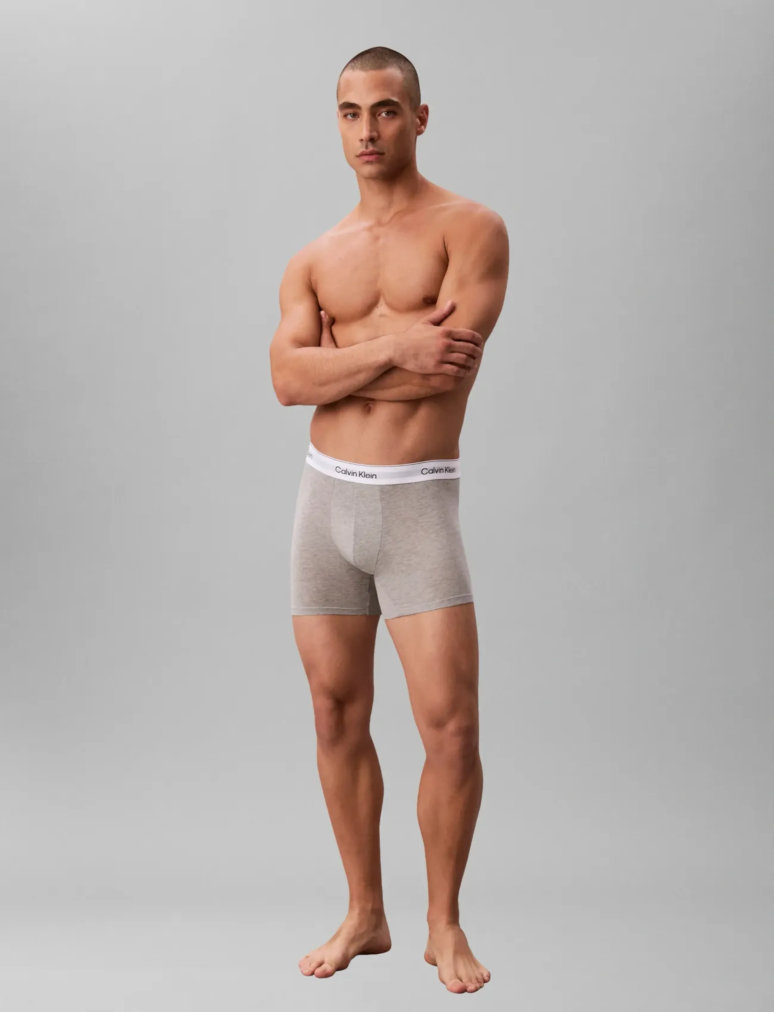 Calvin Klein Boxer Brief 3Pk, Mænd, Boxer Briefs, Multi/mønstret, Str: XL