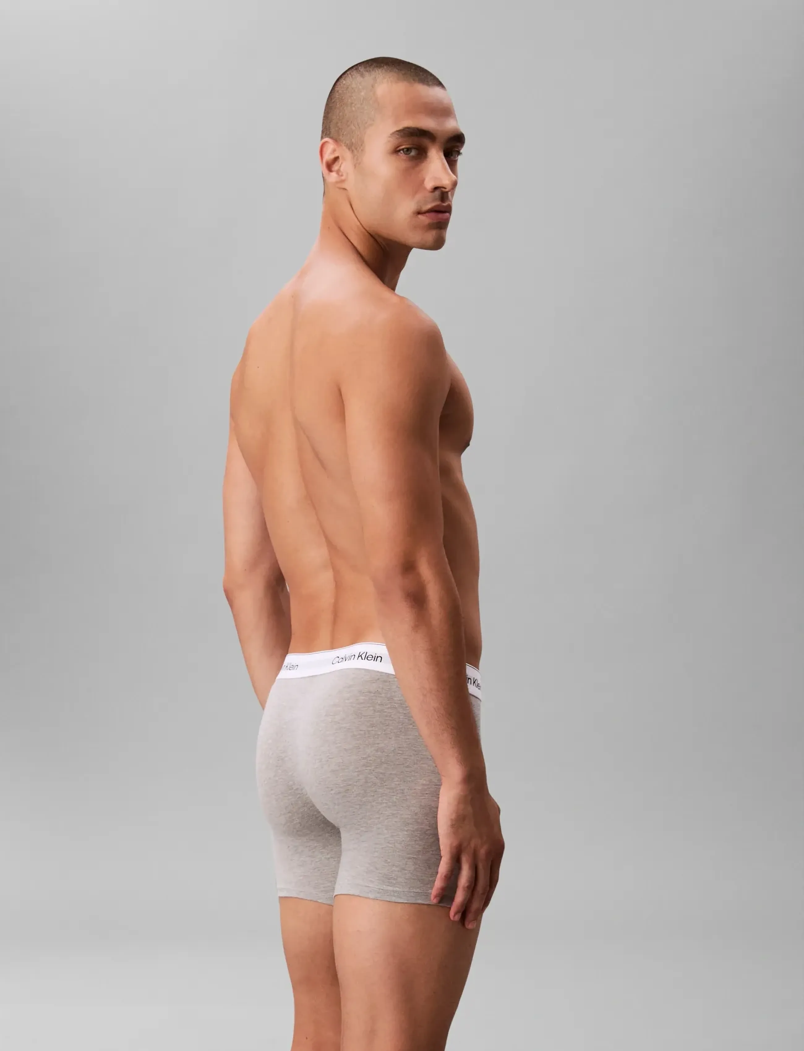 Calvin Klein - BOXER BRIEF 3PK - multipack underpants - grey heather white black - 5