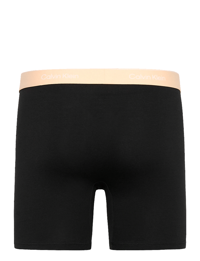 Calvin Klein - BOXER BRIEF 3PK - multipack underbukser - black w darkest spruce wb black w - 3