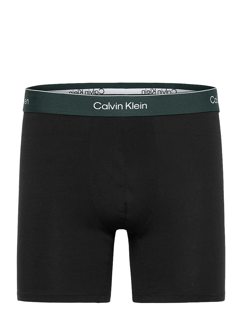 Calvin Klein - BOXER BRIEF 3PK - multipack underbukser - black w darkest spruce wb black w - 4