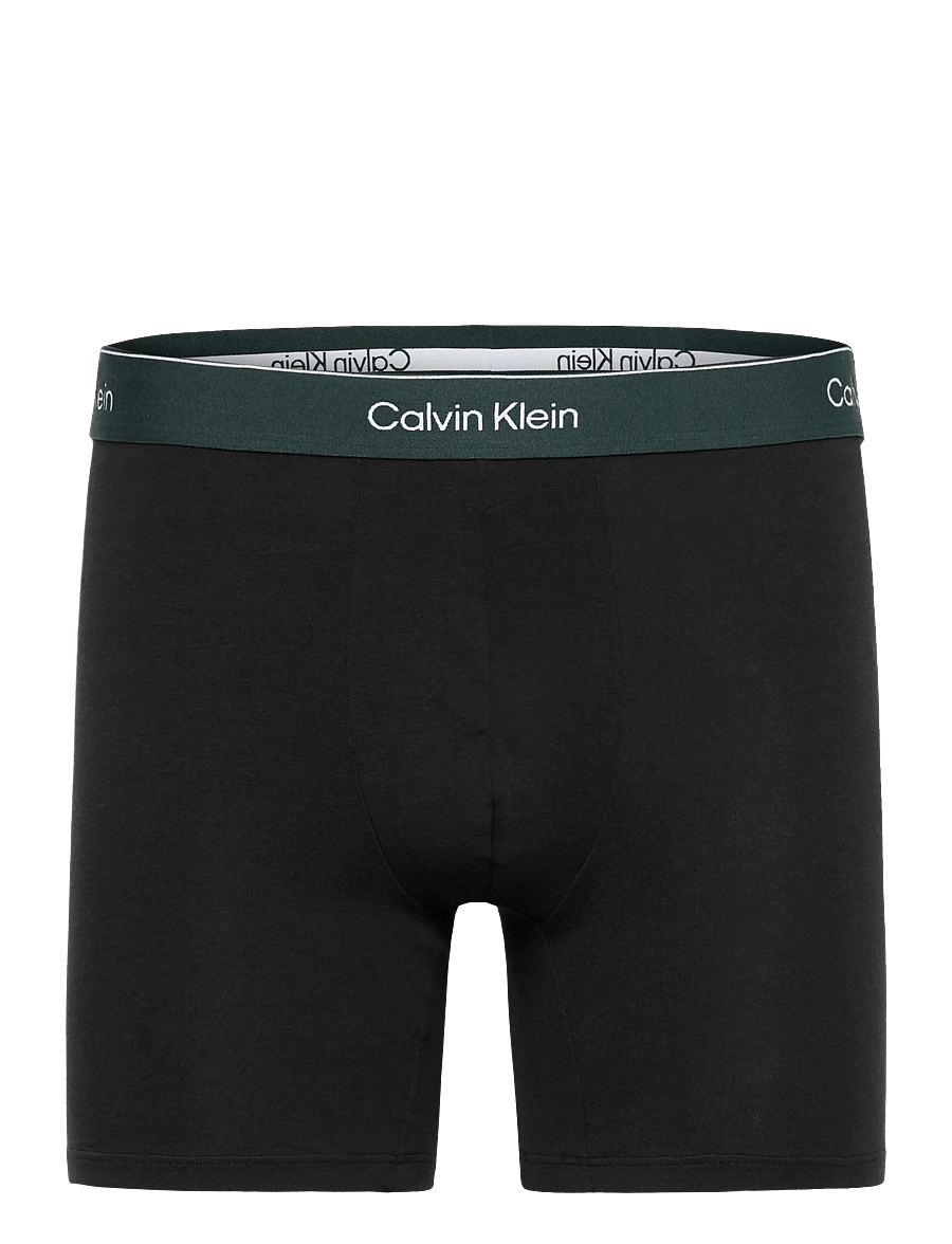 Calvin Klein - BOXER BRIEF 3PK - multipack underbukser - black w darkest spruce wb black w - 4