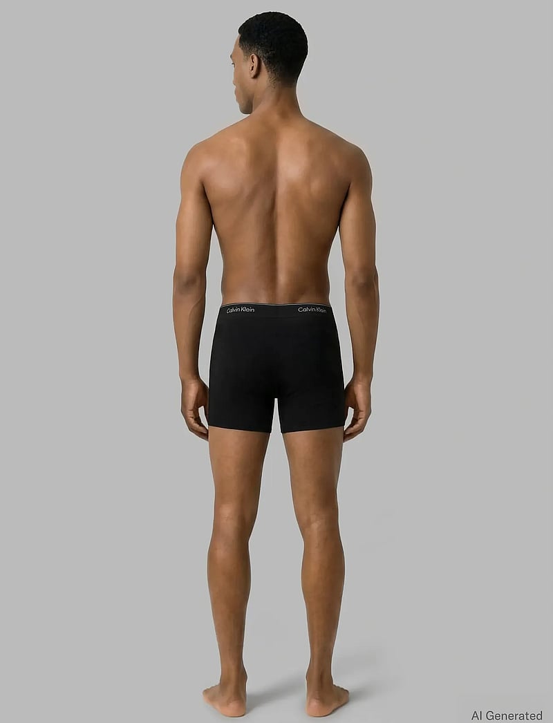 Calvin Klein - BOXER BRIEF 3PK - apatinių komplektas - black bodies w sea spray niagara m - 3