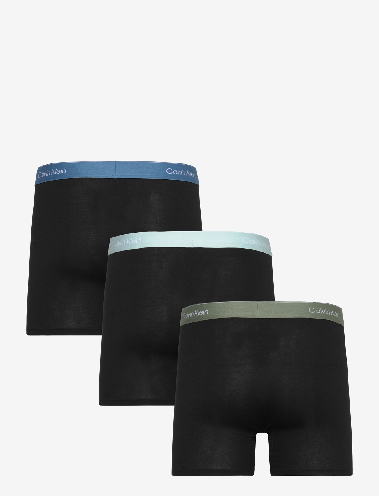 Calvin Klein - BOXER BRIEF 3PK - apatinių komplektas - black bodies w  sea spray niagara m - 1