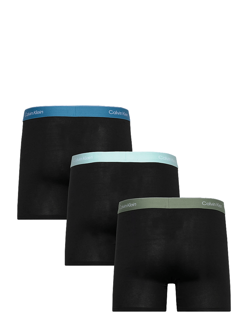 Calvin Klein - BOXER BRIEF 3PK - apatinių komplektas - black bodies w sea spray niagara m - 1
