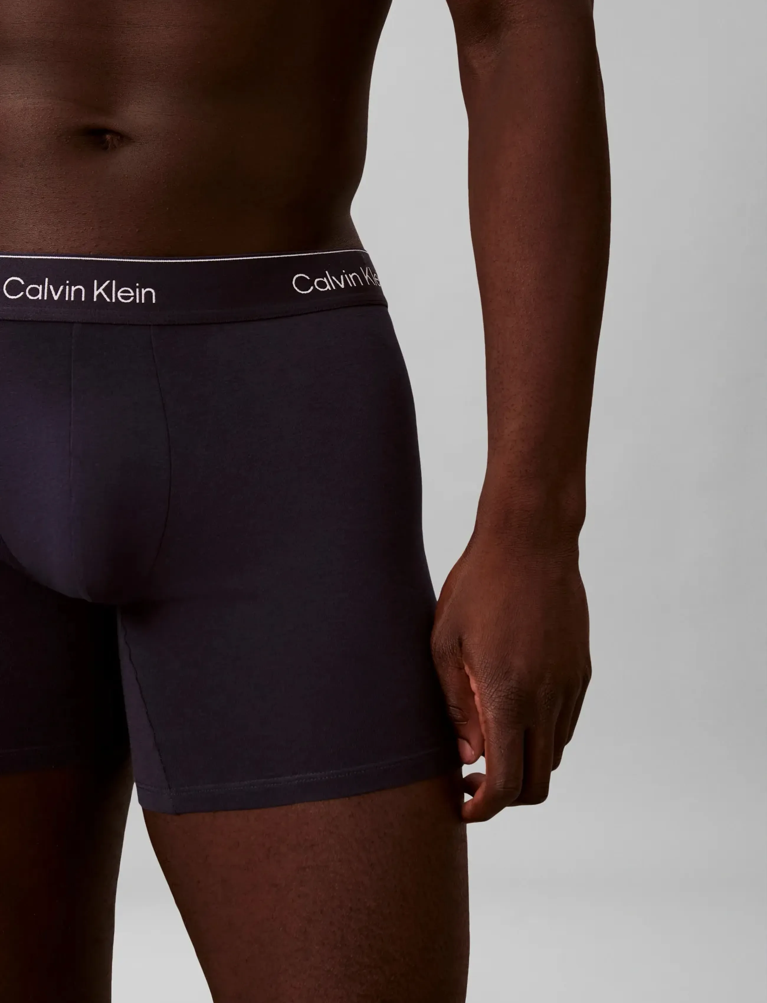 Calvin Klein - BOXER BRIEF 3PK - multipack underpants - shoreline w  dtm wb  misty grey w - 4