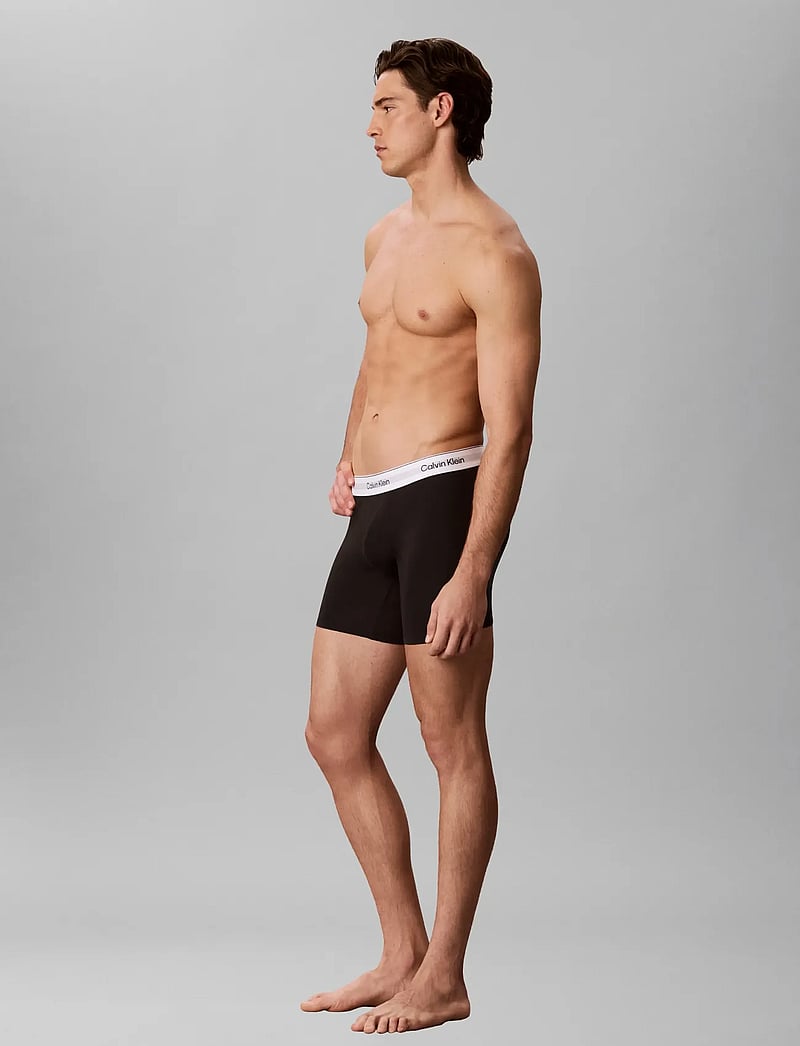 Calvin Klein - BOXER BRIEF 3PK - multipack underbukser - black pulse stripe sea spray niagar - 4