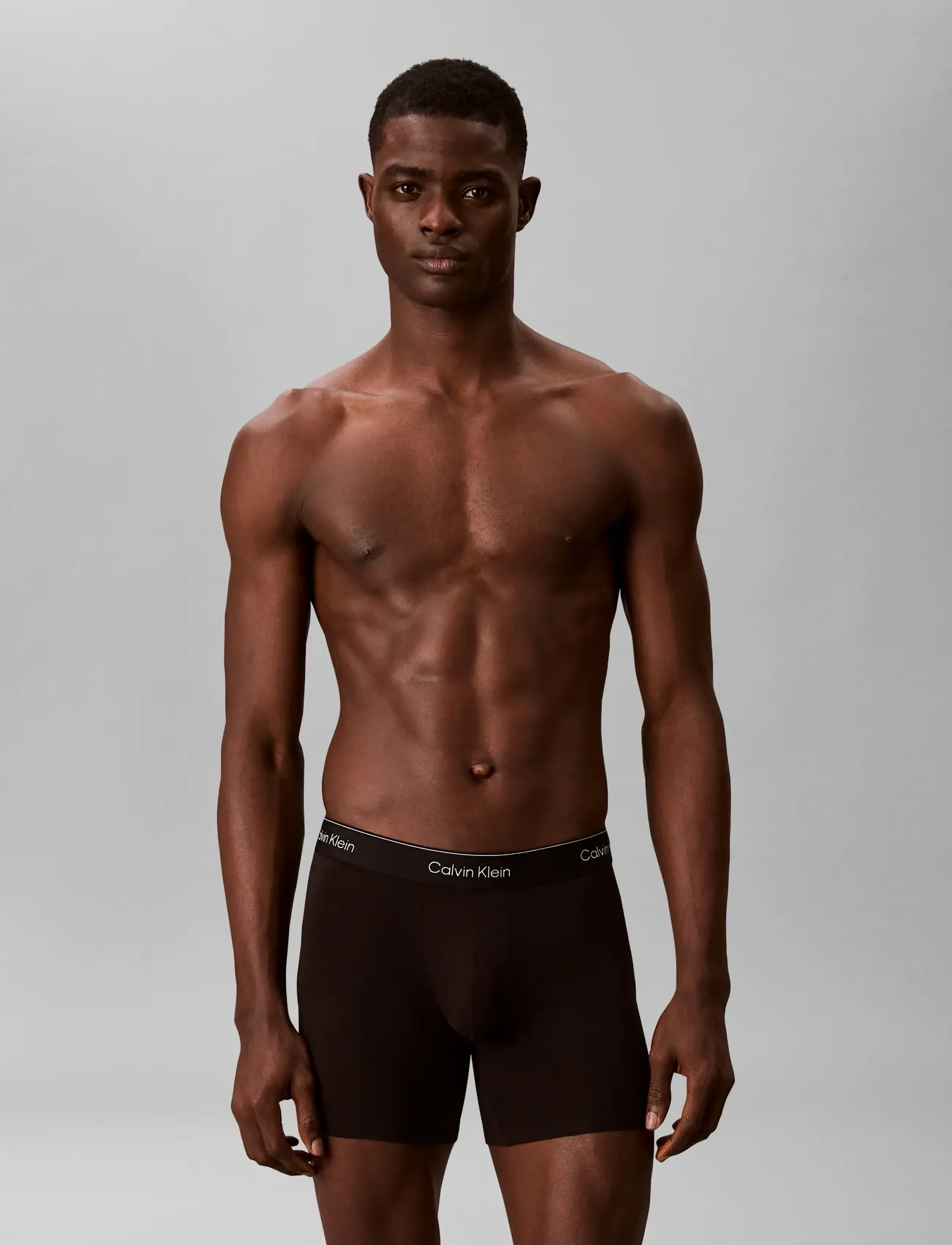 Calvin Klein Boxer Brief 3Pk, Mænd, Boxer Briefs, Sort, Str: M