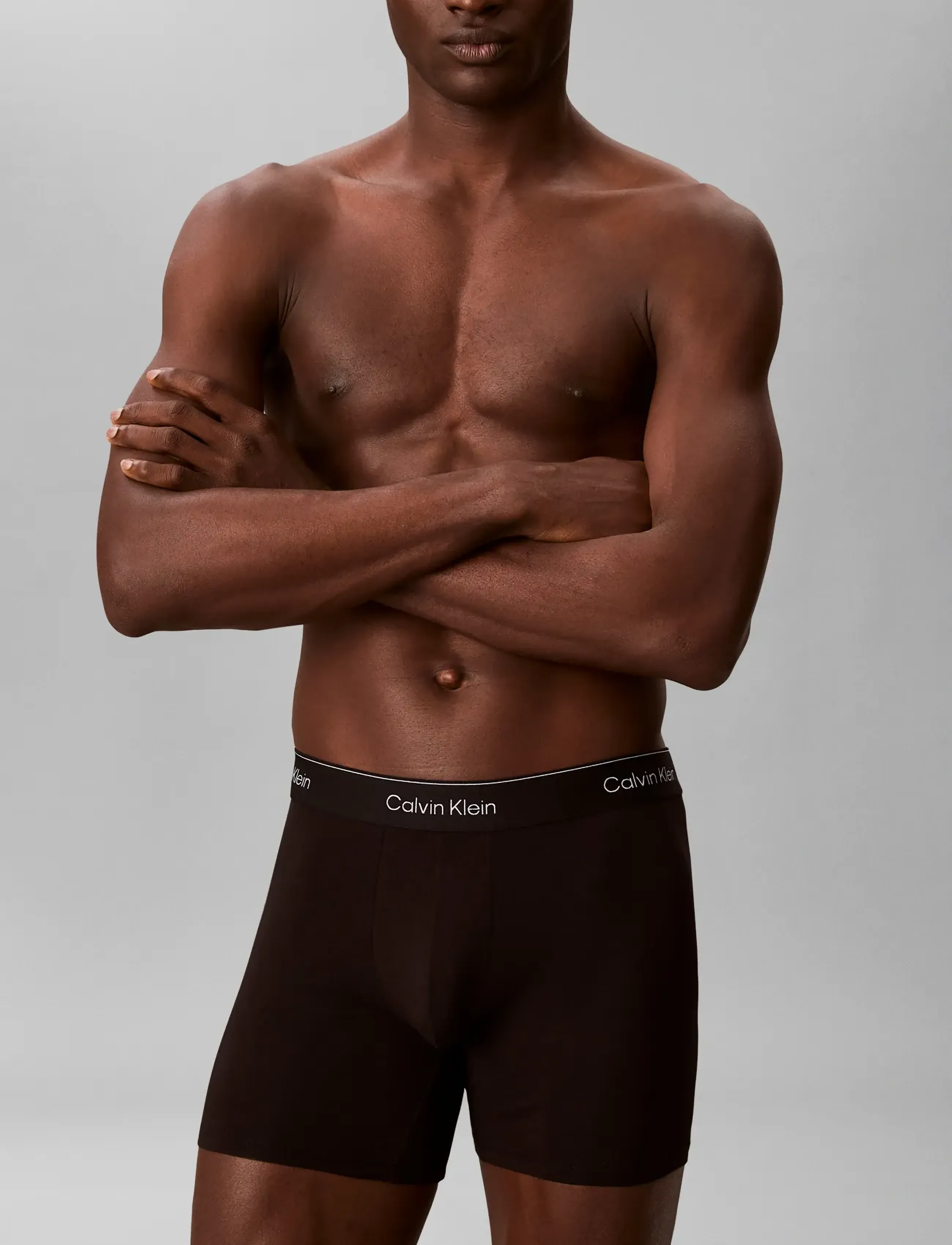 Calvin Klein - BOXER BRIEF 3PK - multipack underpants - black w  heavenly iris logo black w - 4