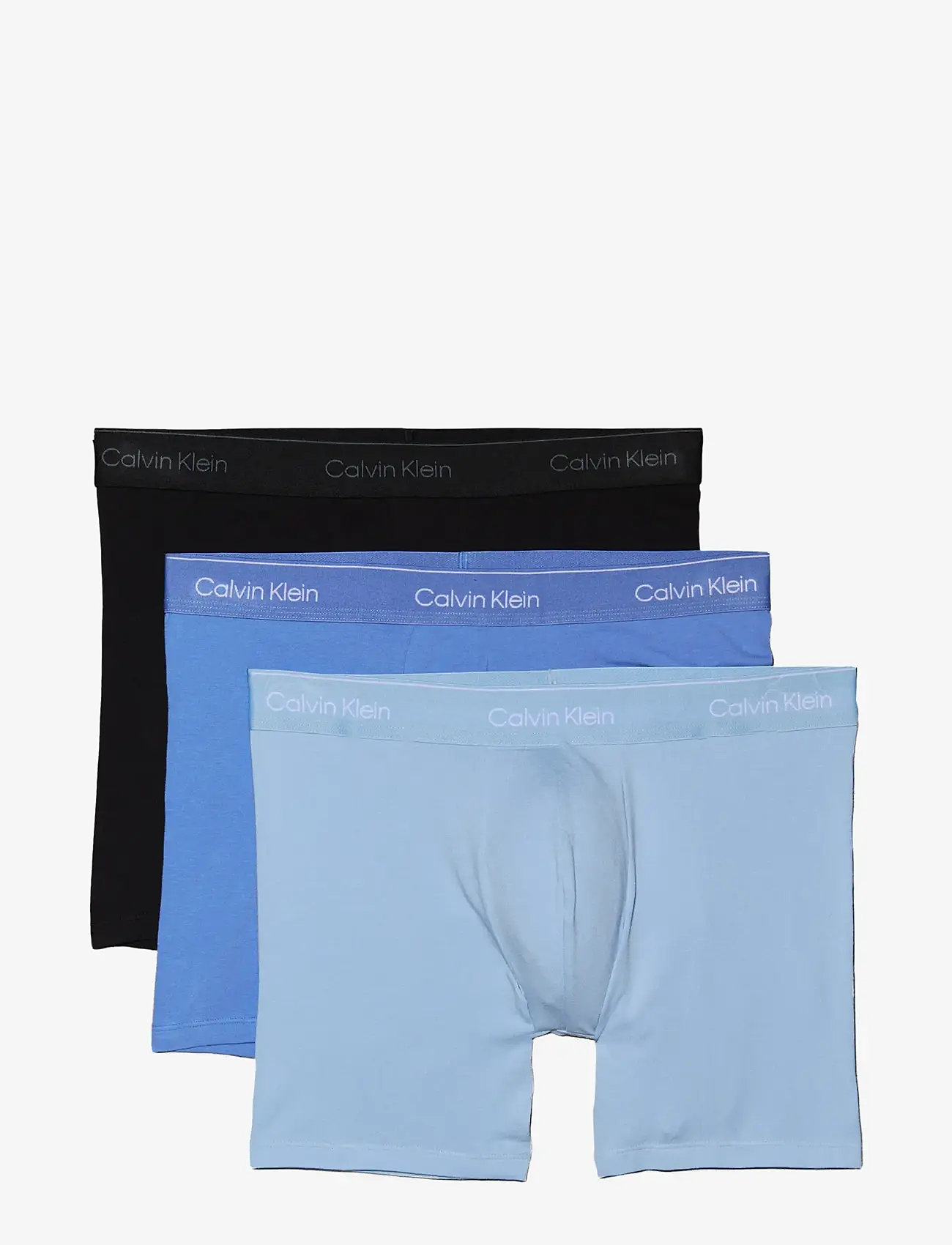 Calvin Klein - BOXER BRIEF 3PK - multipack underbukser - black glacier blue bell - 1