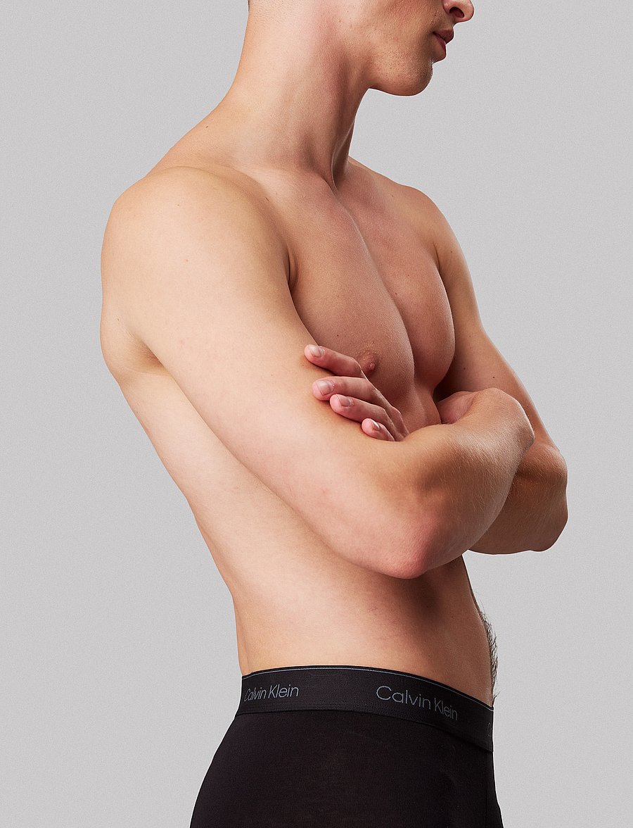 Calvin Klein - BOXER BRIEF 3PK - multipack underpants - black glacier blue bell - 5