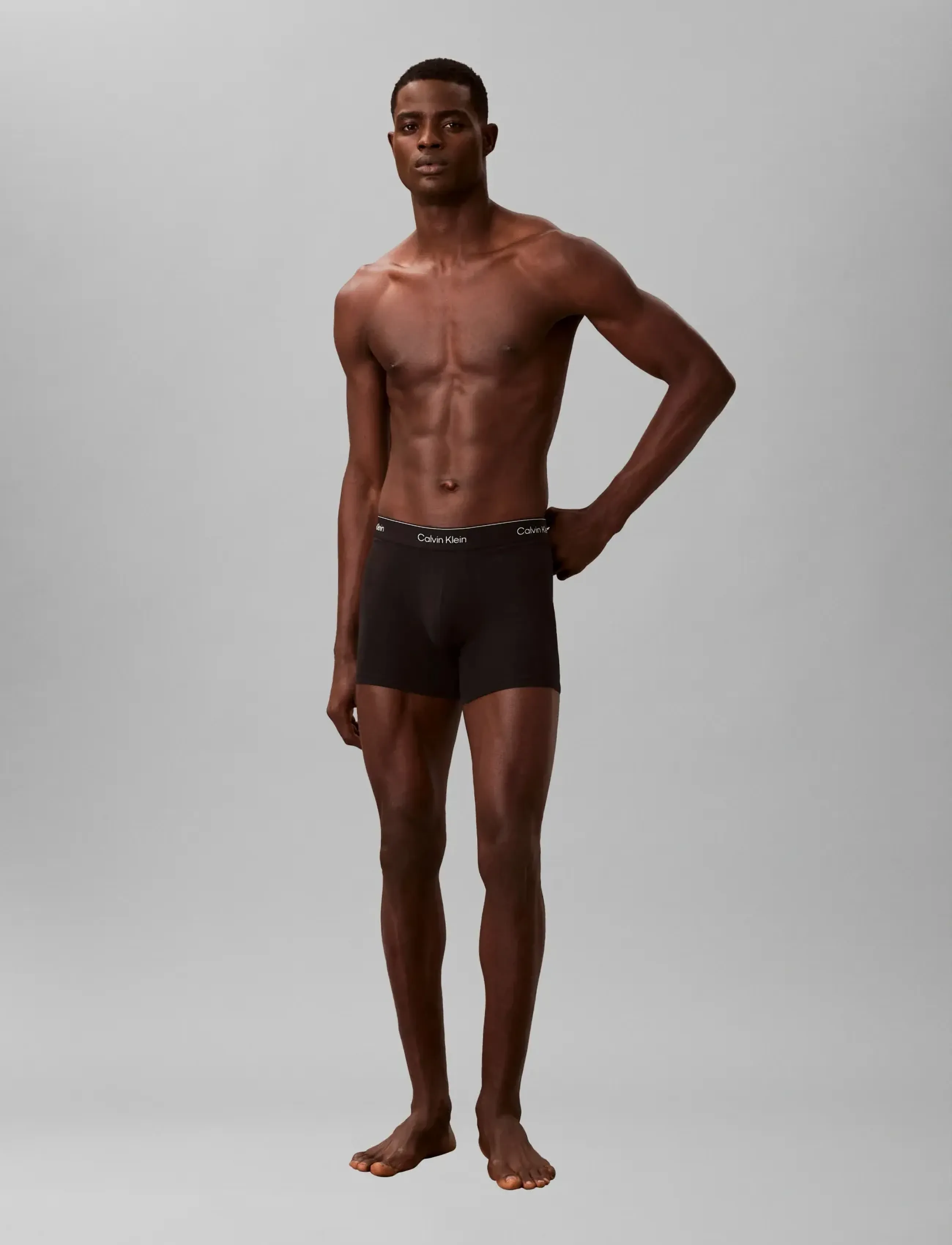 Calvin Klein Boxer Brief 3Pk, Mænd, Boxer Briefs, Sort, Str: XL