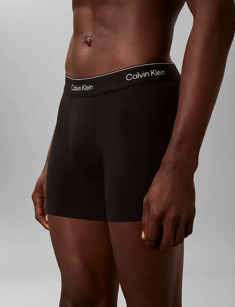 Calvin Klein - BOXER BRIEF 3PK - multipack kalsonger - black w dtm wb - 4