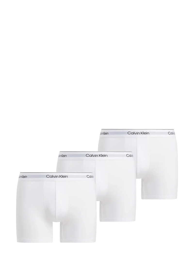 Calvin Klein - BOXER BRIEF 3PK - unterhosen im multipack - white white white - 1