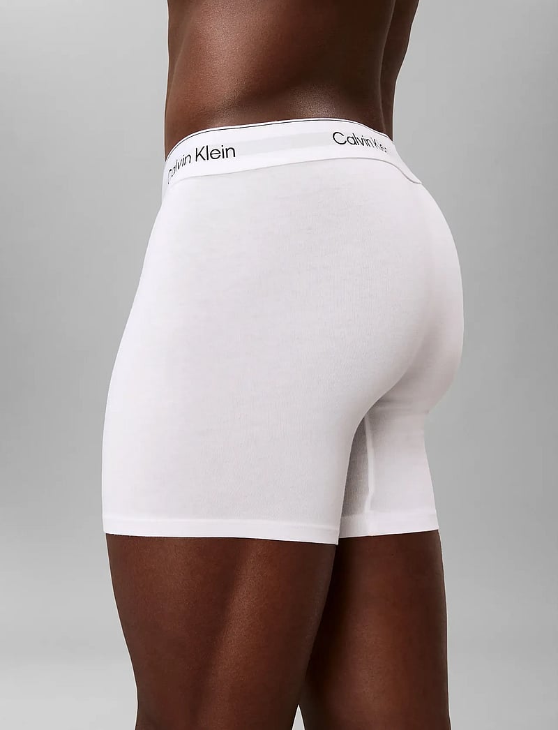 Calvin Klein - BOXER BRIEF 3PK - unterhosen im multipack - white white white - 4