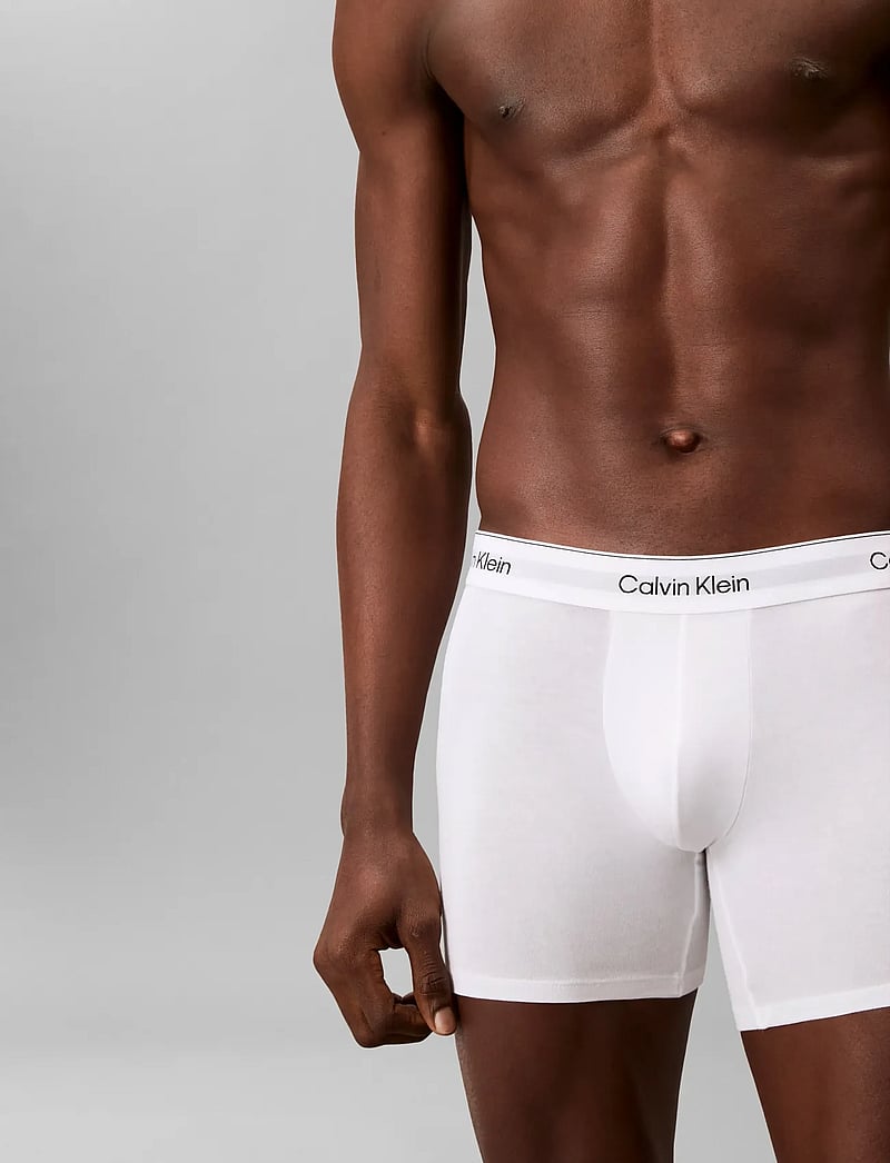 Calvin Klein - BOXER BRIEF 3PK - unterhosen im multipack - white white white - 5