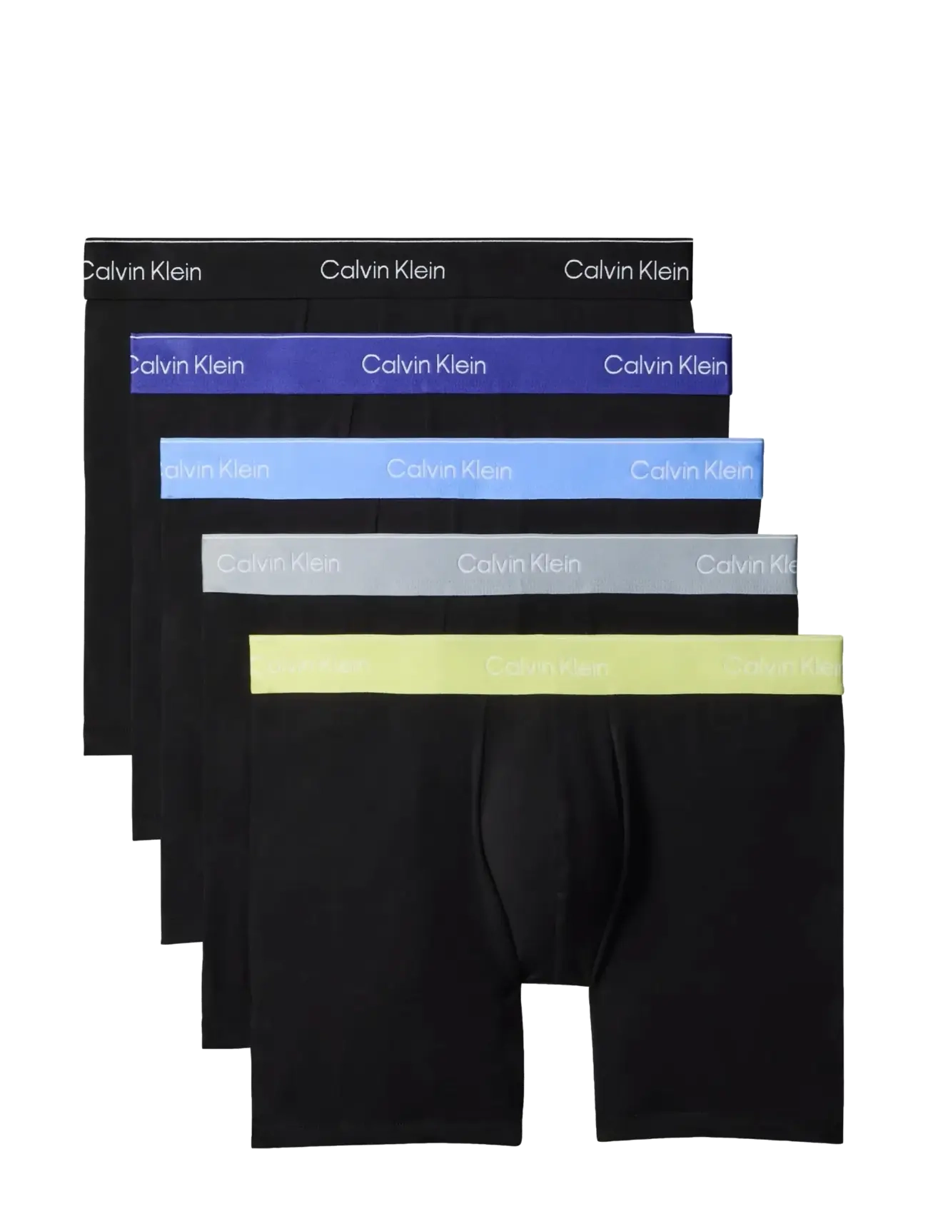 BOXER BRIEF 5PK - BLACK WB  BLUE DESCENT WB  GREEN BL
