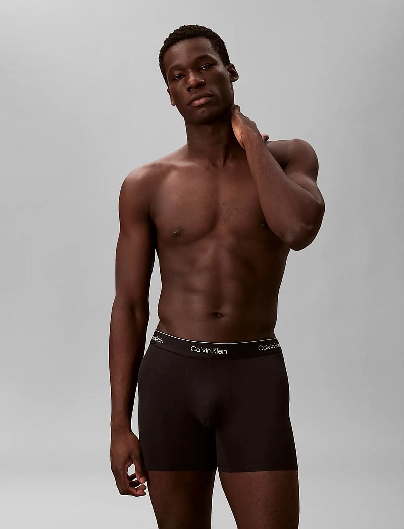 Calvin Klein - BOXER BRIEF 5PK - aluspükste mitmikpakk - black wb blue descent wb green bl - 0