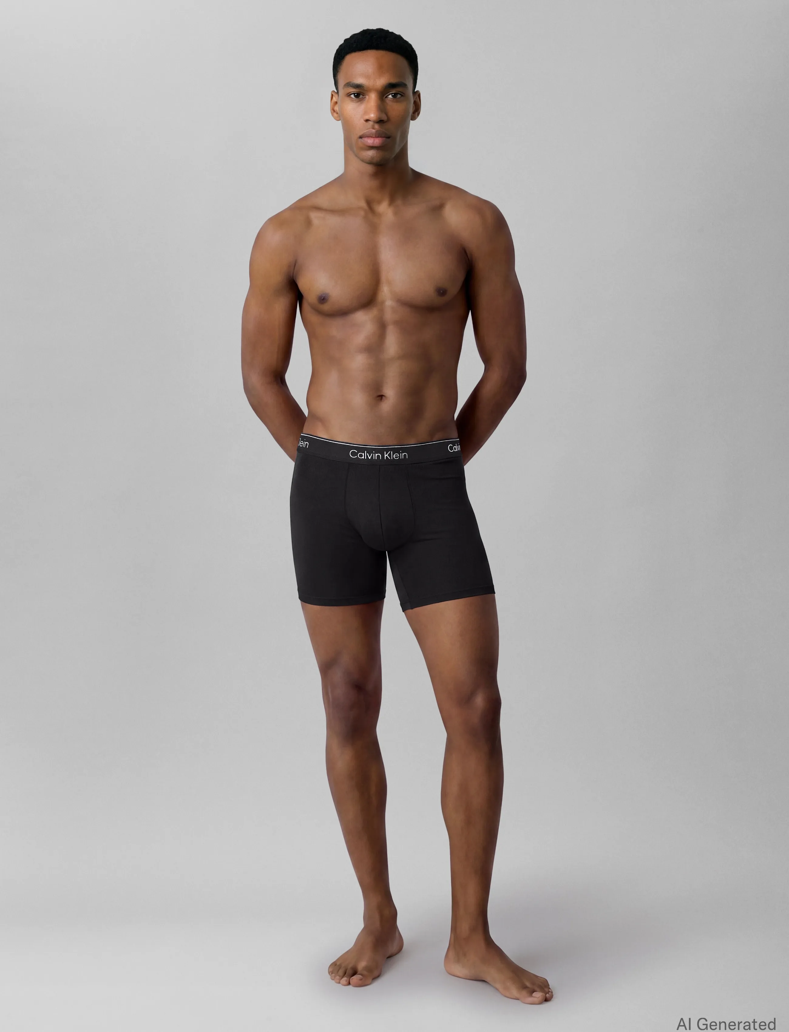 Calvin Klein - BOXER BRIEF 5PK - multipack underbukser - black harbor mist dark purple dark - 5