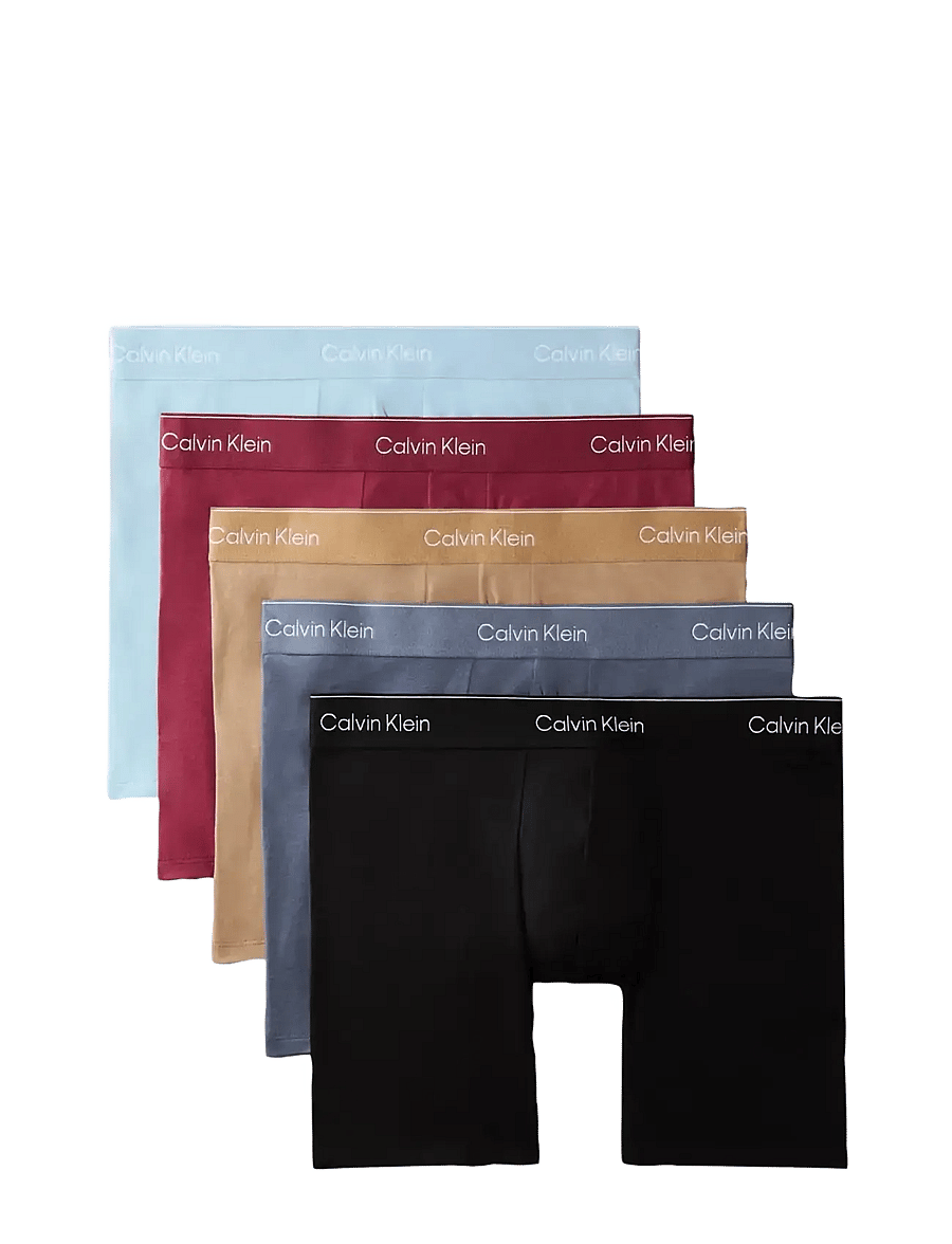 Calvin Klein - BOXER BRIEF 5PK - unterhosen im multipack - black rio red forget me not tigers - 1