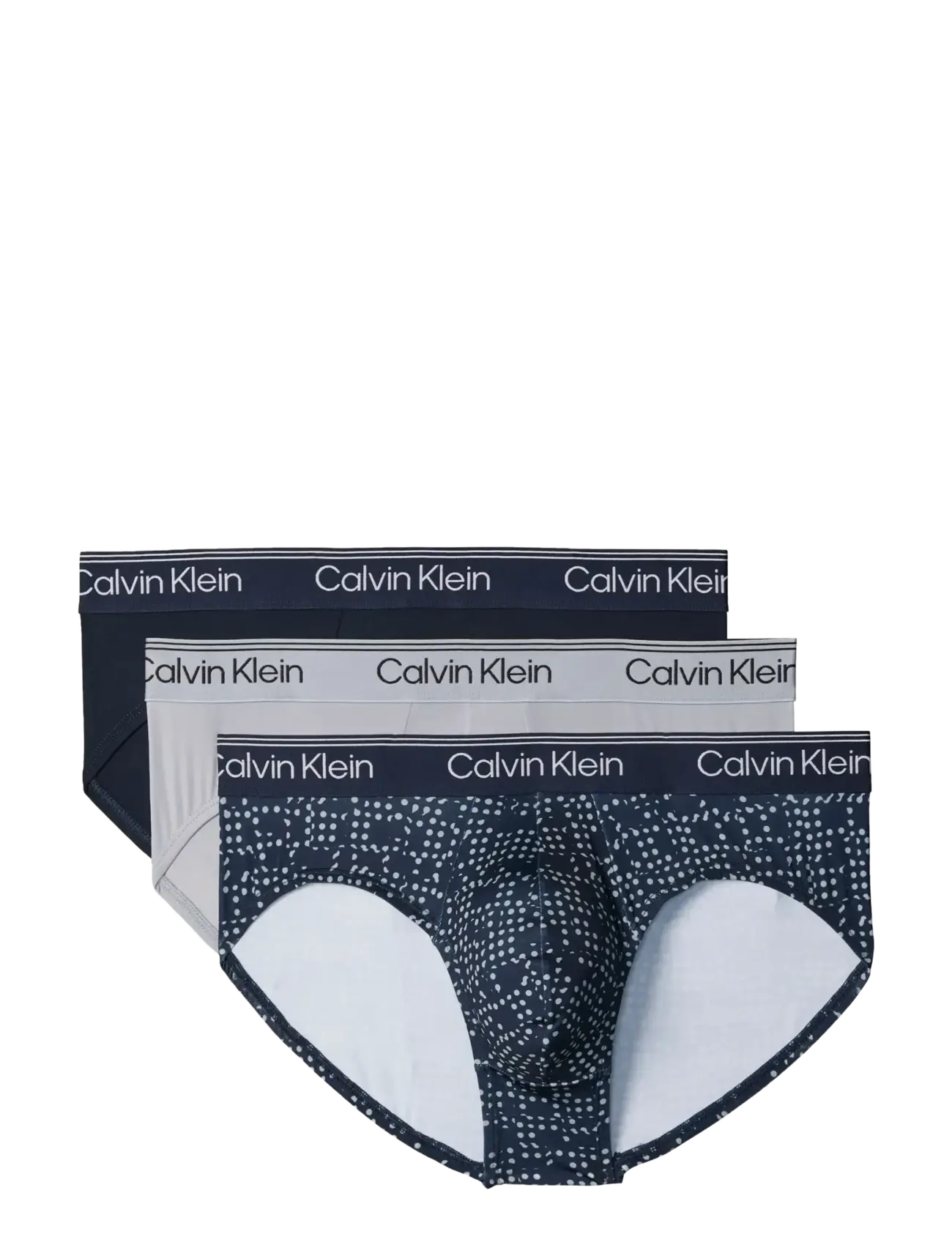 Calvin Klein HIP BRIEF 3PK - Nyheter - SHORELINE CUT CIRCLES SHORELINE MIS / multi