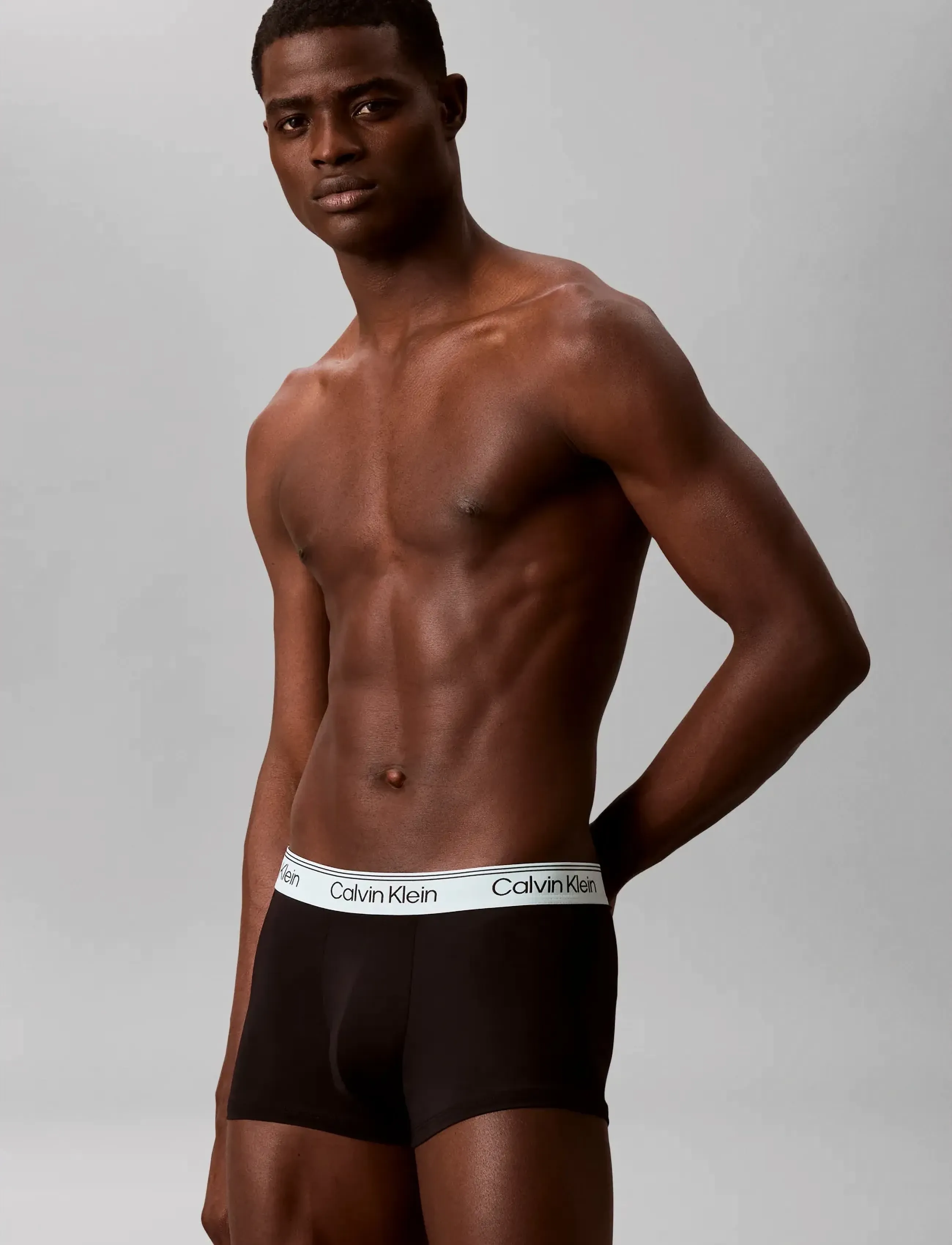 Calvin Klein - LOW RISE TRUNK 3PK - aluspükste mitmikpakk - black bodies w  black light cast fe - 3