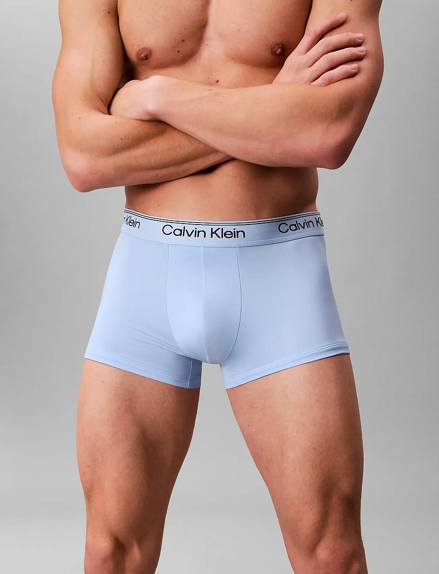 Calvin Klein - LOW RISE TRUNK 3PK - multipack kalsonger - shoreline royalty blue bell - 4